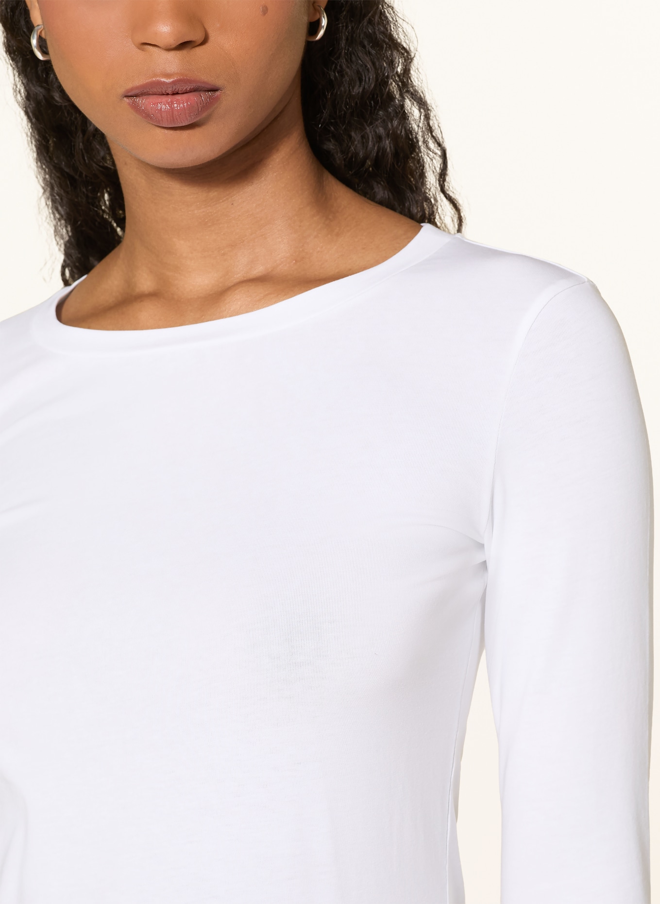 MM by Max Mara Shirt LORATA mit 3/4-Arm: WEISS