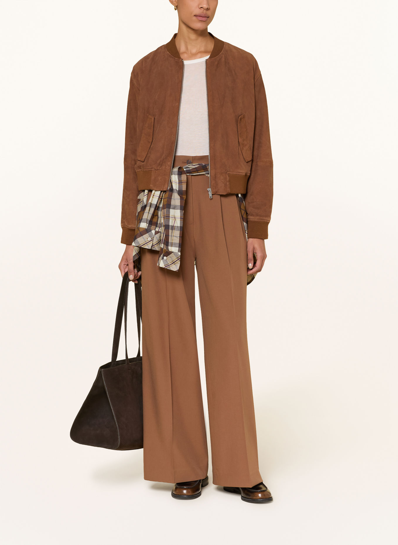 darling harbour Pantalon Marlene: TOFFEE