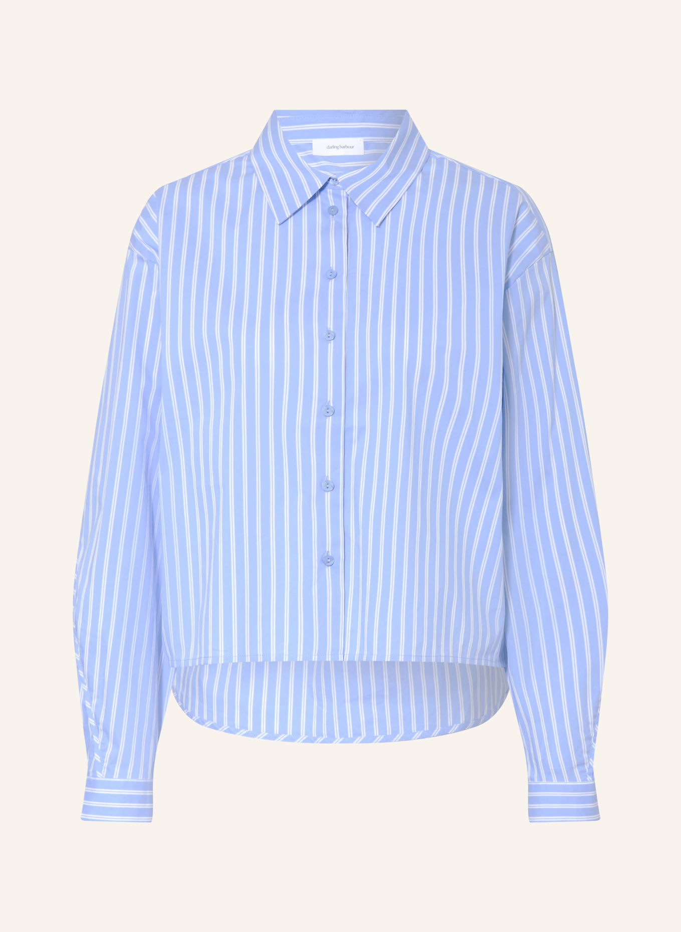 darling harbour Hemdbluse: light blue / white