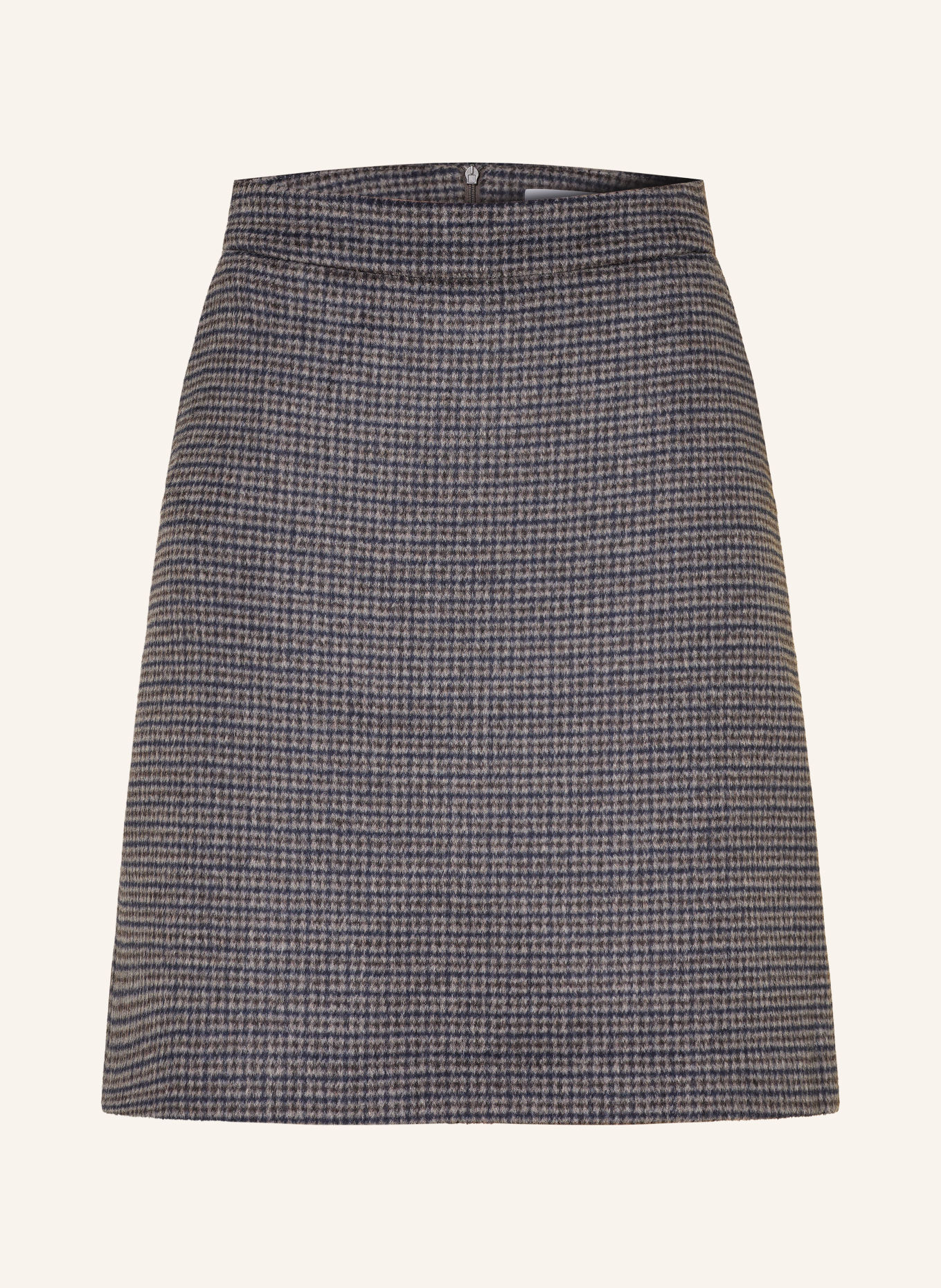 darling harbour Skirt: brown / navy