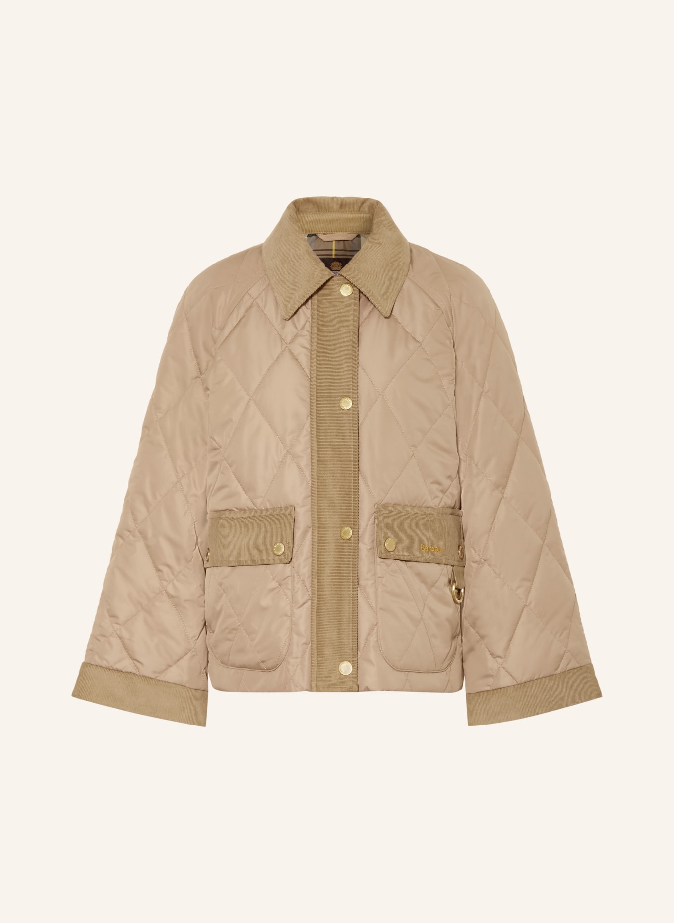 Barbour KILNWICK QUILT Quilted Jacket: BEIGE