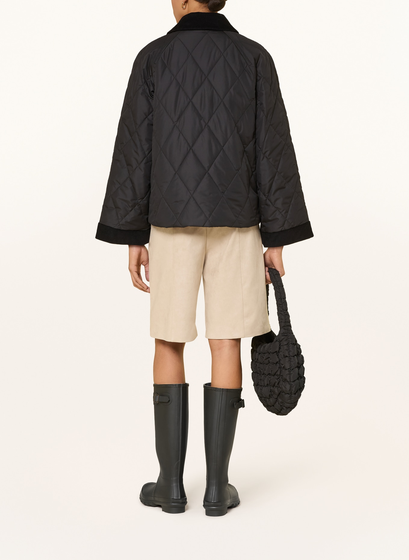 Barbour Steppjacke KILNWICK QUILT: SCHWARZ