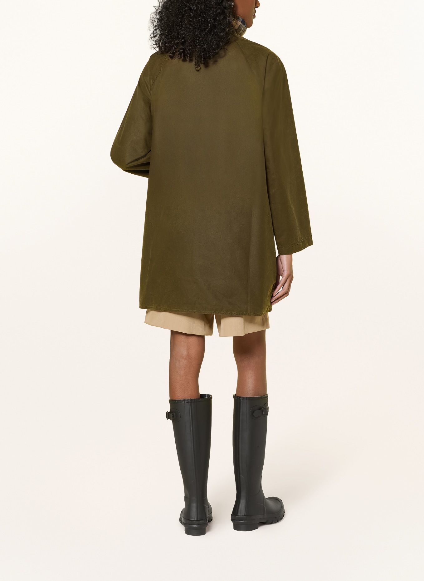 Barbour Parka ICON: KAKI / GOUD / COGNAC