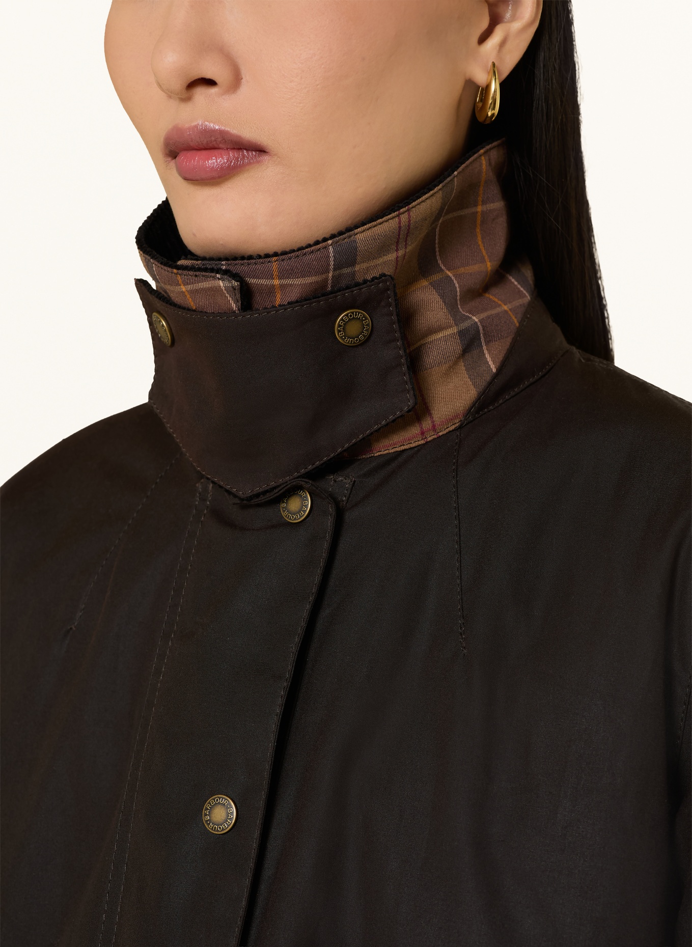 Barbour Fieldjacket BORDER: DUNKELBRAUN