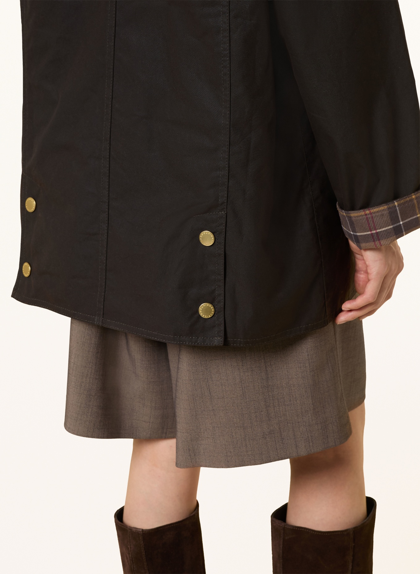 Barbour Field Jacket ICONS BEADNELL: DARK BROWN / BROWN