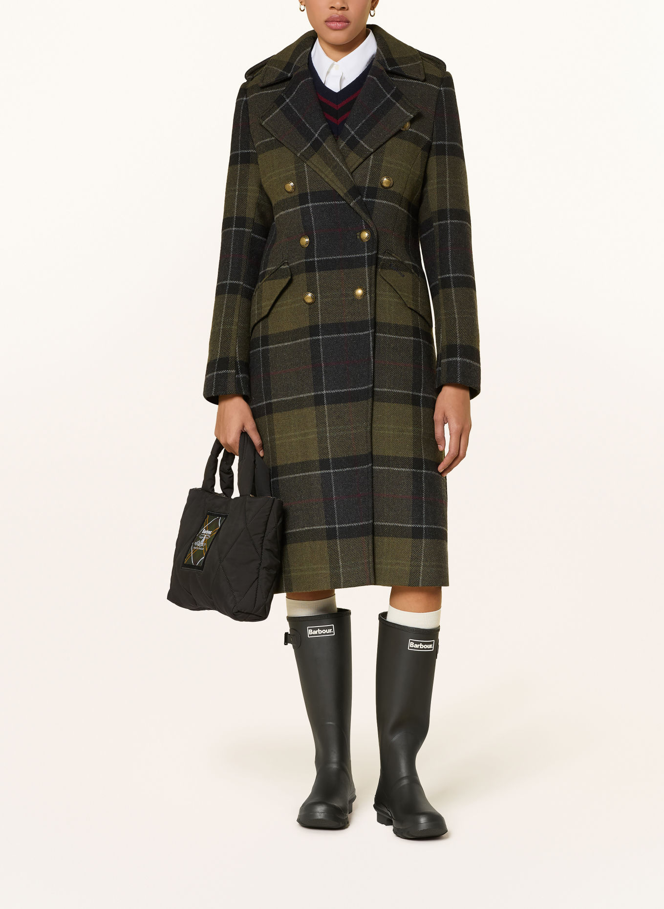 Barbour Blazermantel: KHAKI / HELLGRAU / DUNKELGRAU