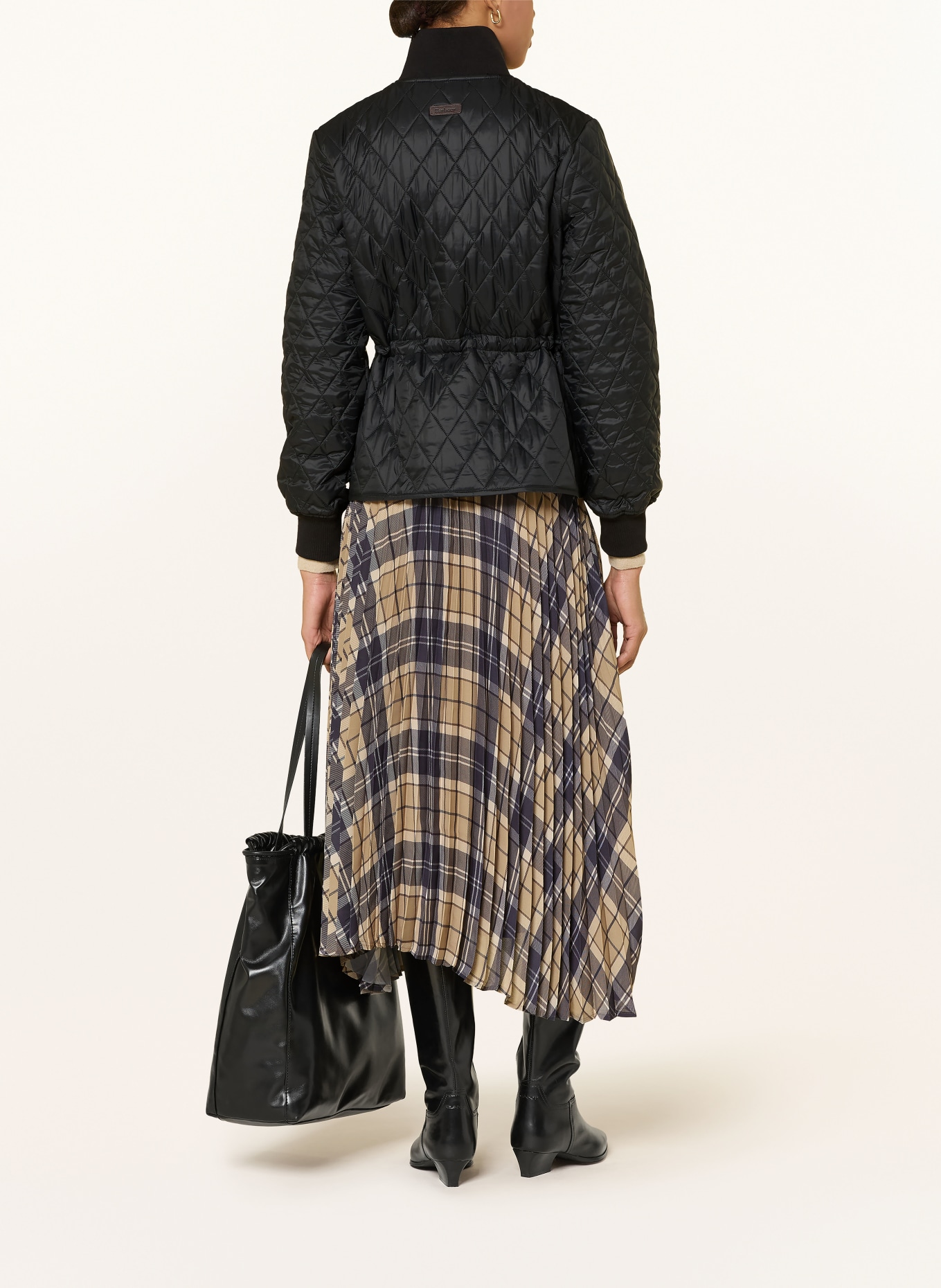 Barbour Steppjacke HERMIONE QUILT: SCHWARZ