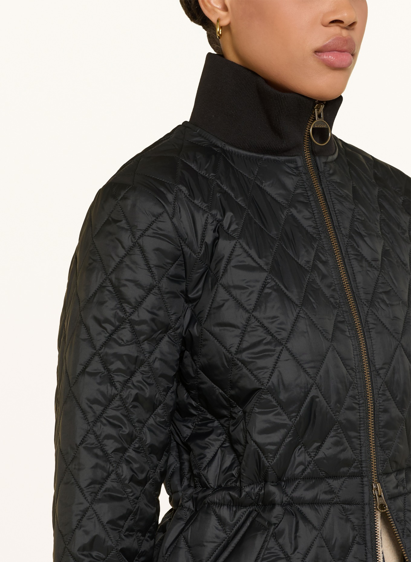 Barbour Steppjacke HERMIONE QUILT: SCHWARZ