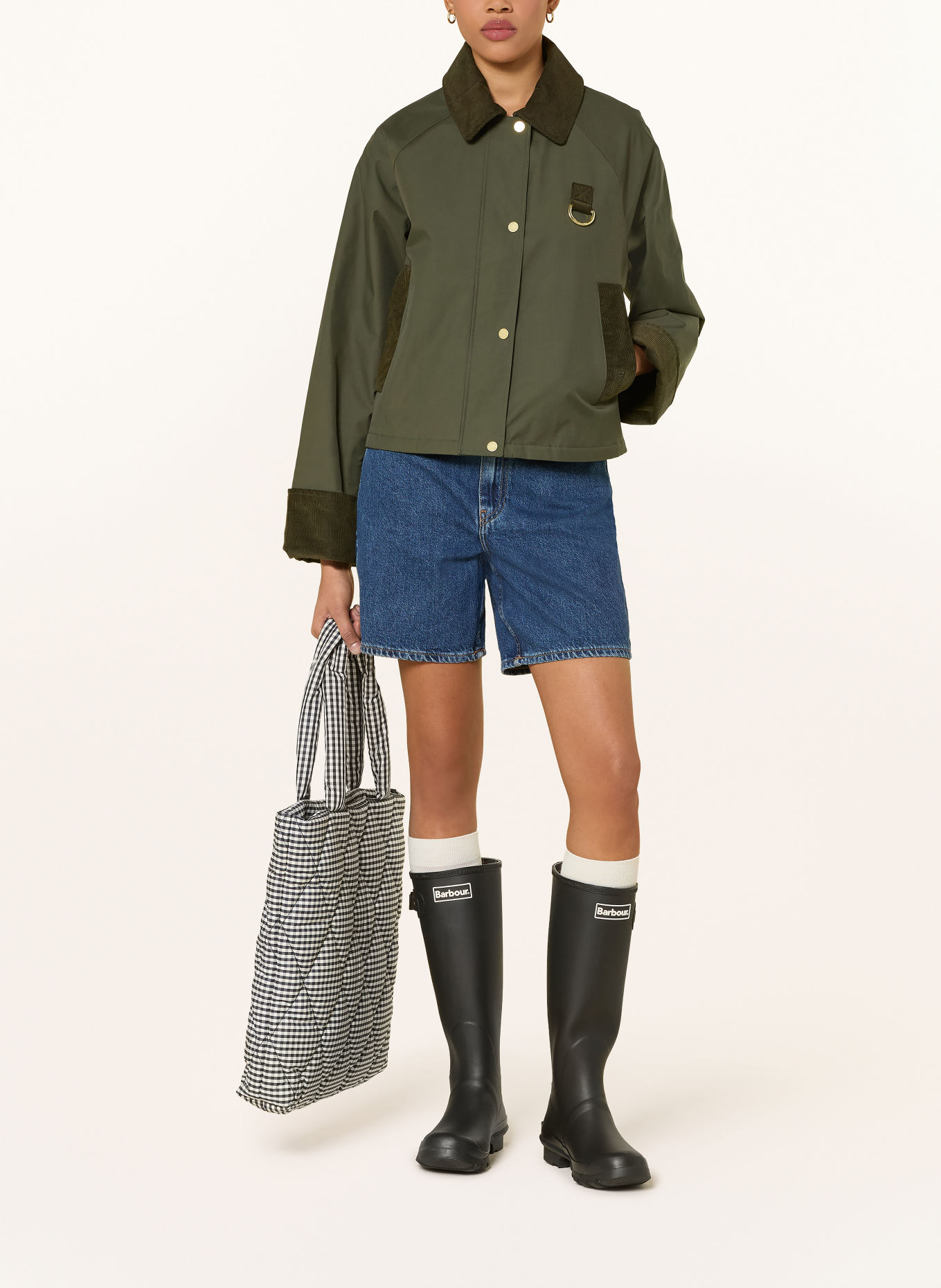 Barbour Jas WENDY: GROEN