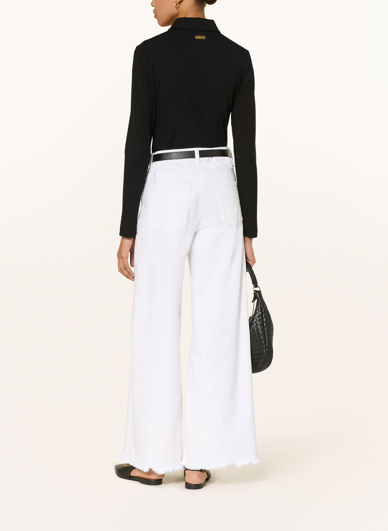 BARBOUR INTERNATIONAL Jersey-poloshirt RAMONA: ZWART
