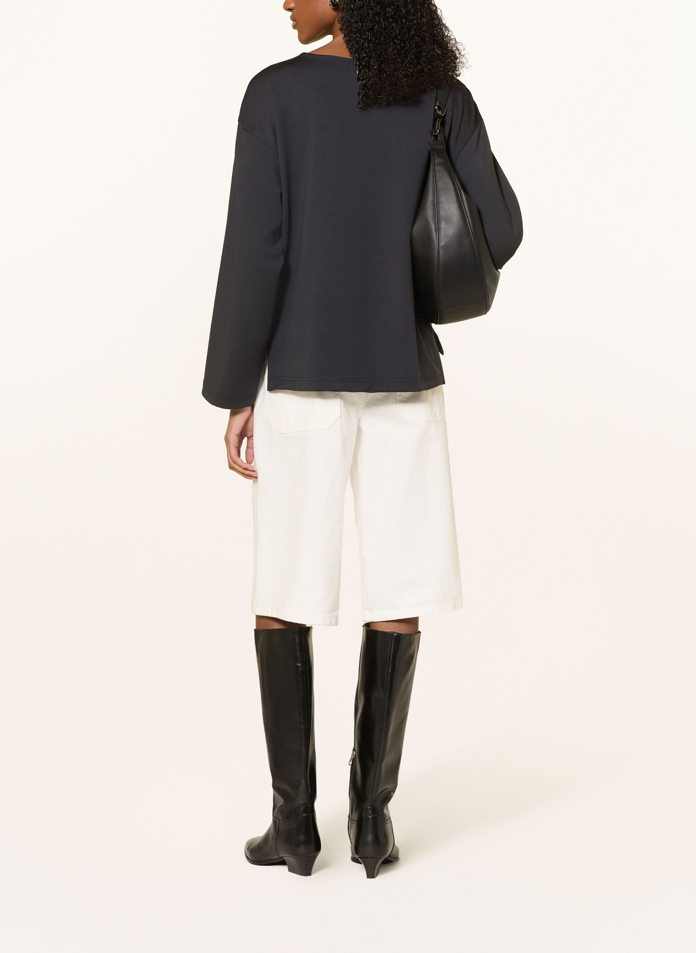 BARBOUR INTERNATIONAL Sweatshirt KENNA: SCHWARZ
