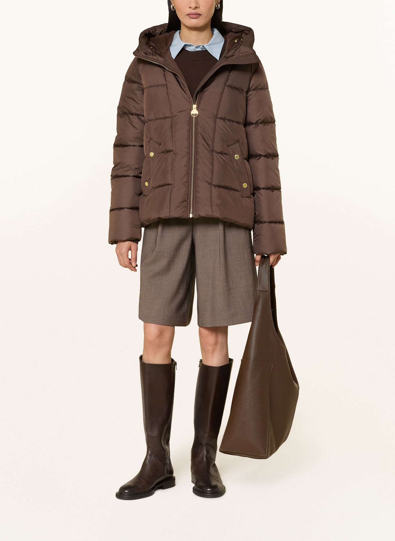 BARBOUR INTERNATIONAL Steppjacke BRANTLEY: BRAUN