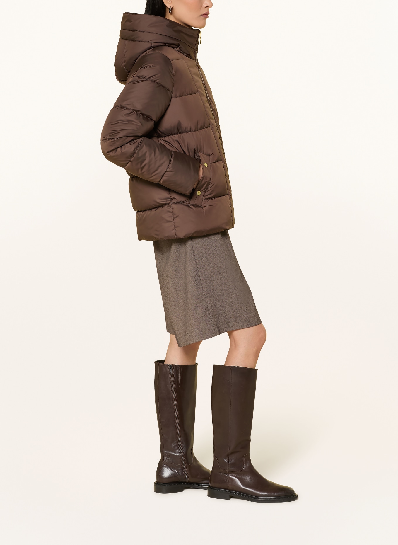 BARBOUR INTERNATIONAL Steppjacke BRANTLEY: BRAUN