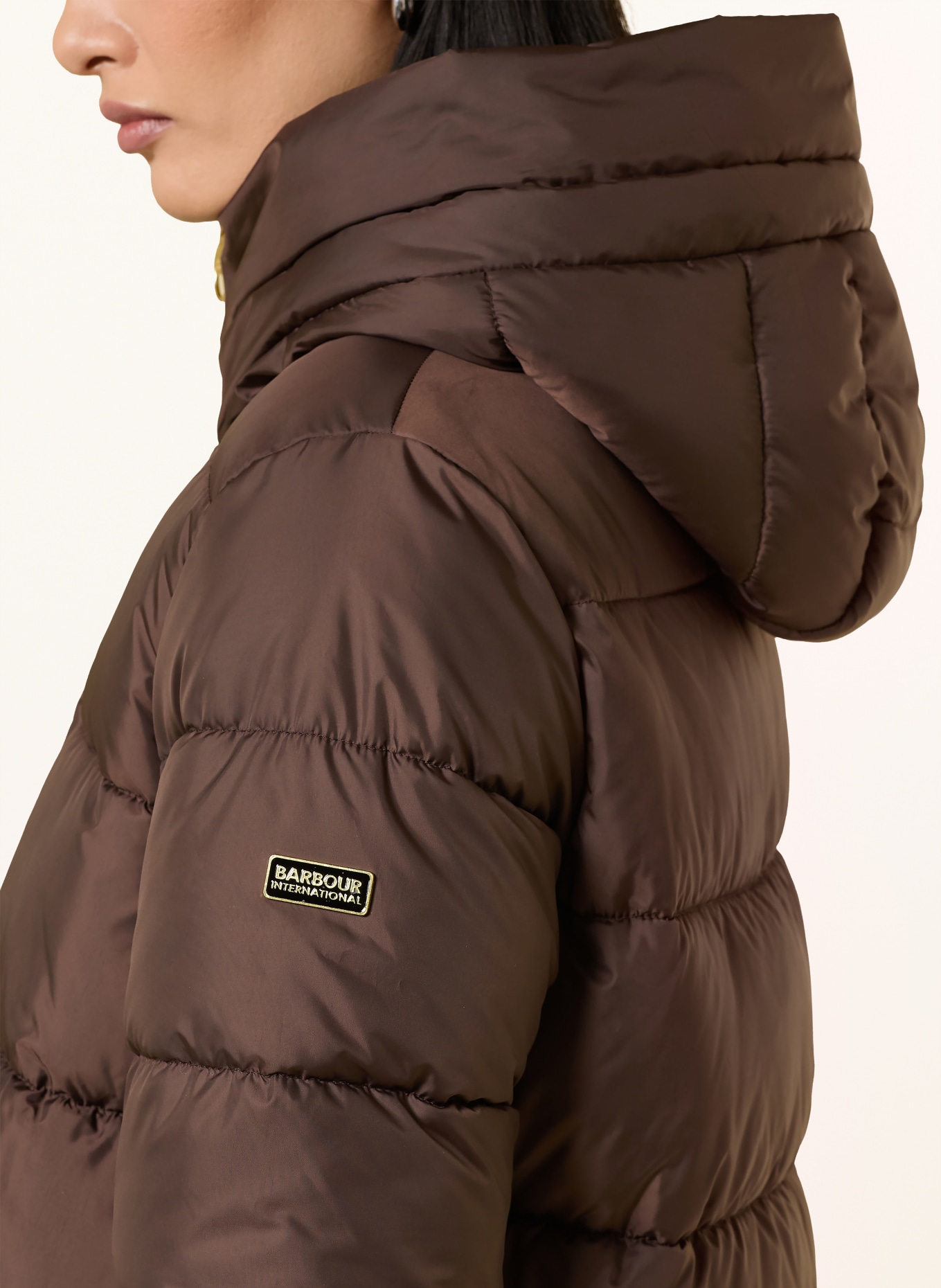 BARBOUR INTERNATIONAL Steppjacke BRANTLEY: BRAUN