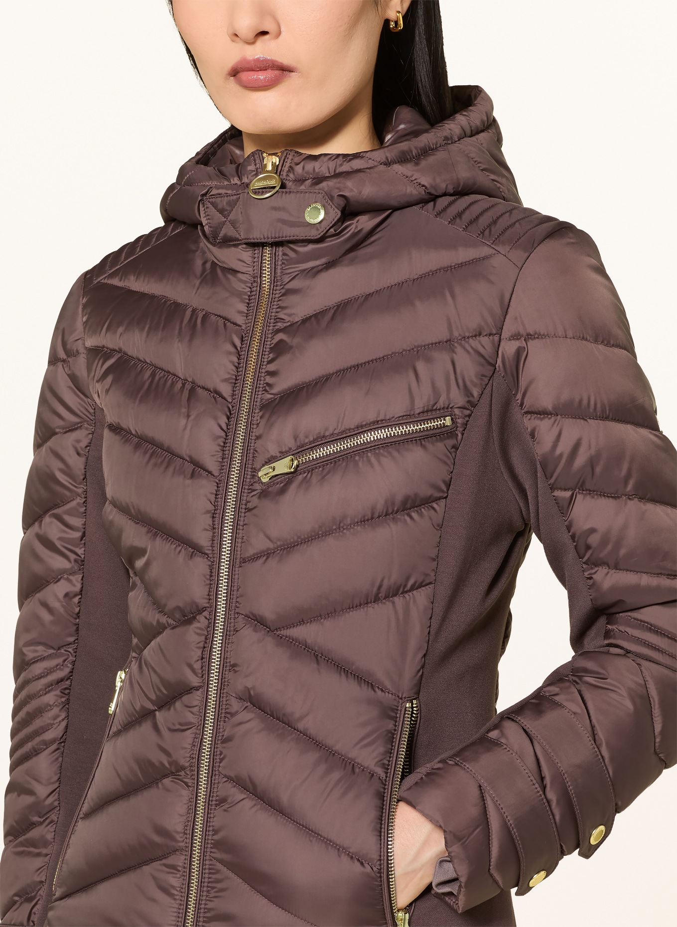 BARBOUR INTERNATIONAL Steppjacke SALENGRO: BRAUN