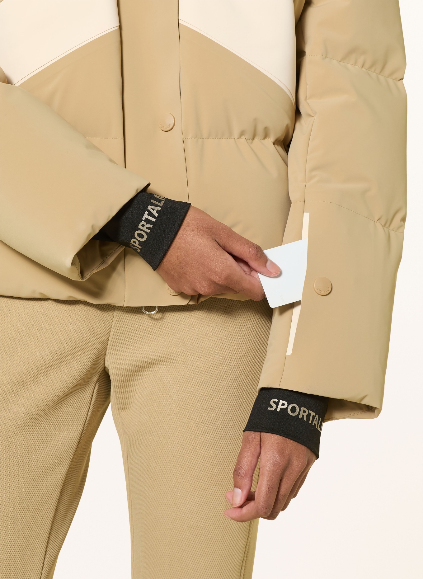 SPORTALM Down ski jacket: BEIGE