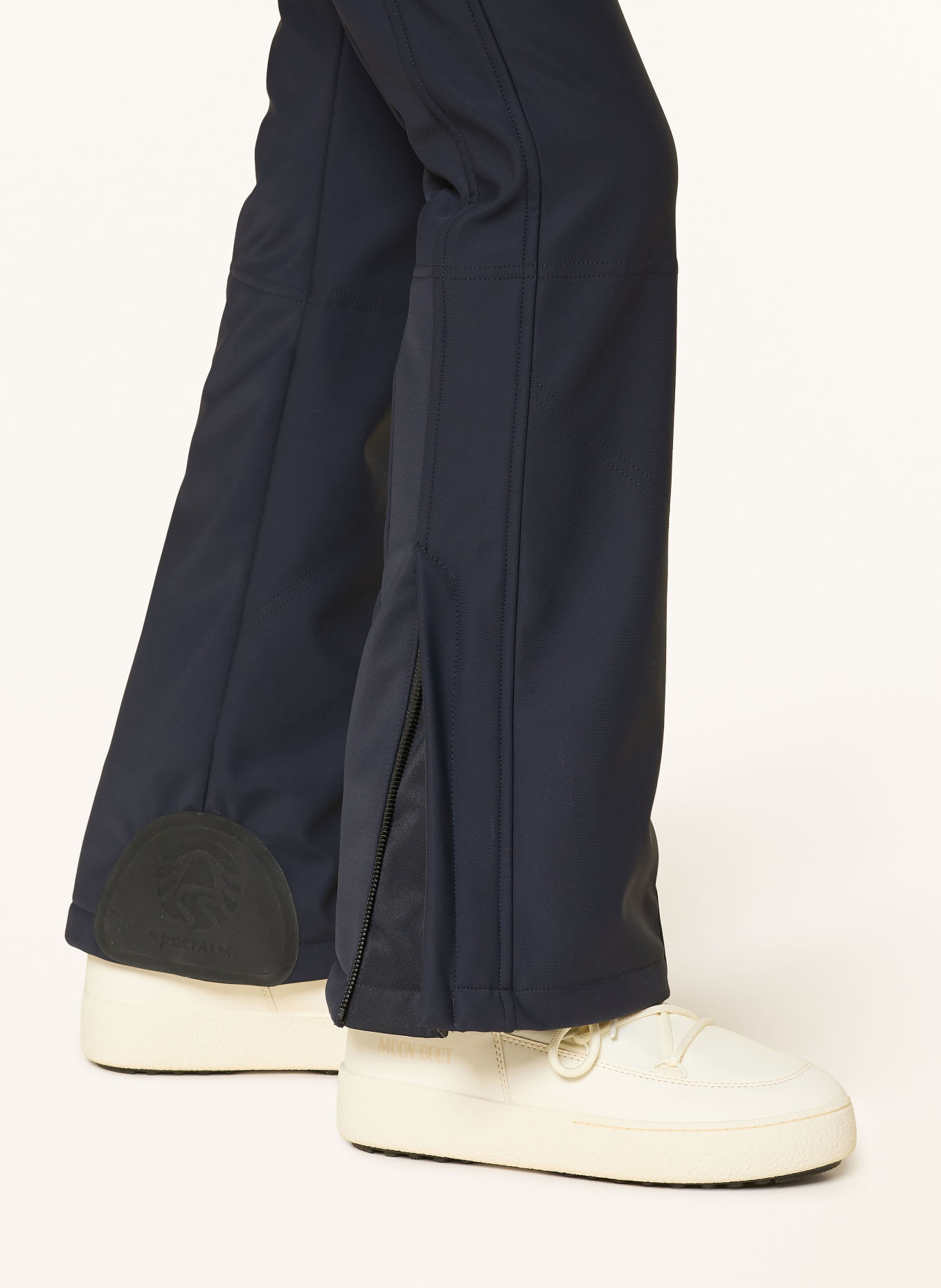 SPORTALM Softshell-skibroek: DONKERBLAUW