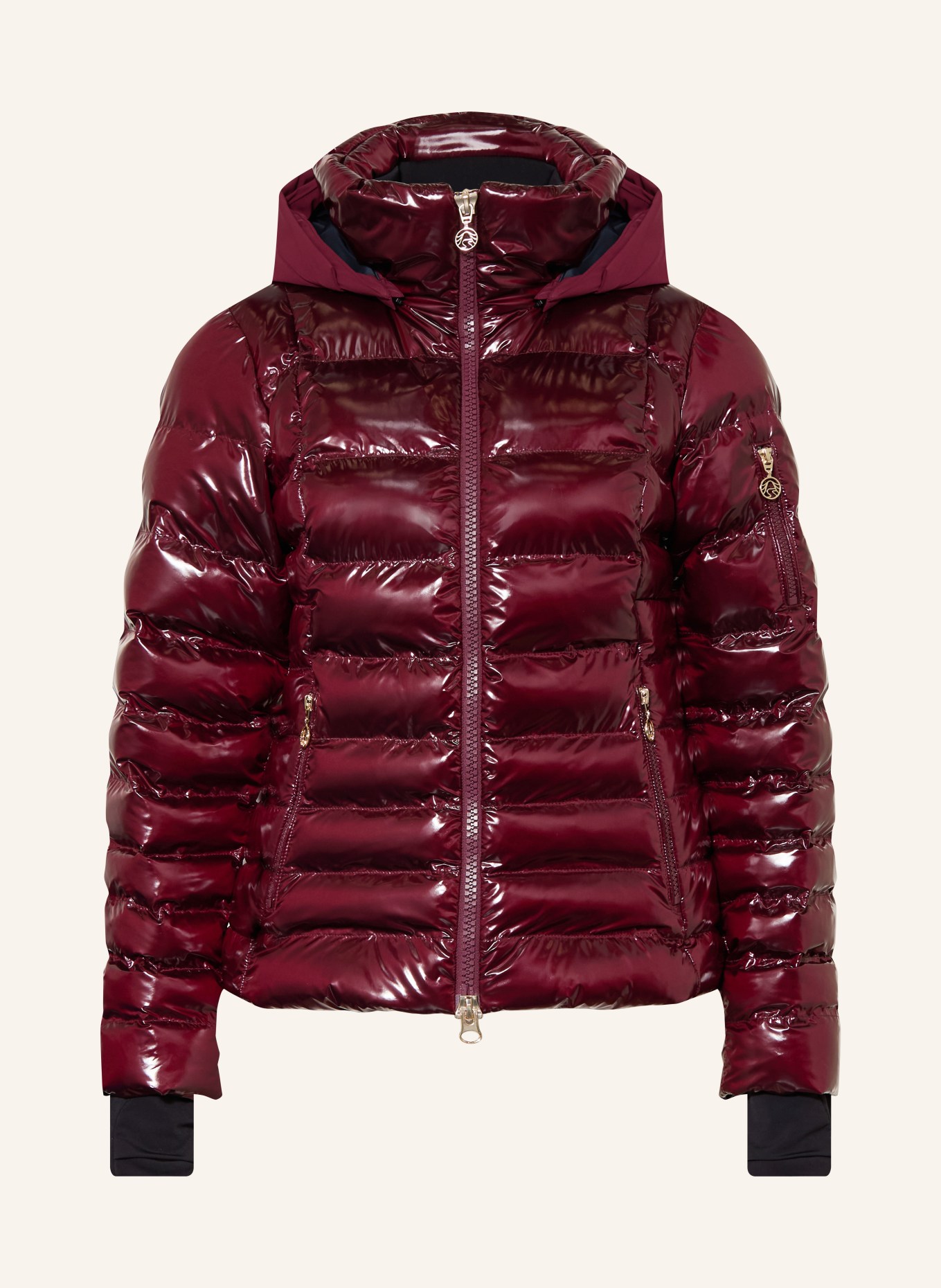 SPORTALM Down ski jacket: DARK RED
