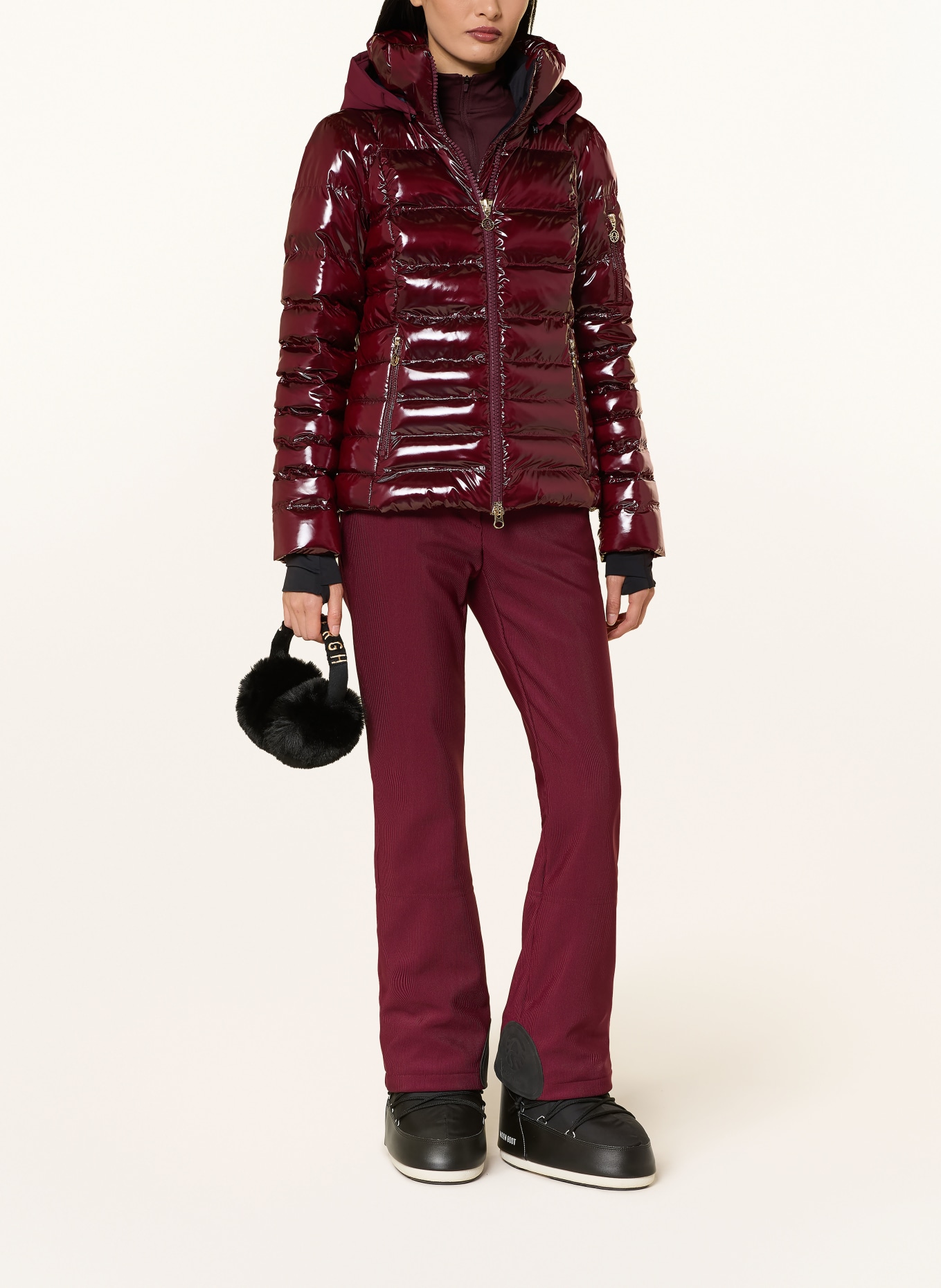 SPORTALM Down ski jacket: DARK RED