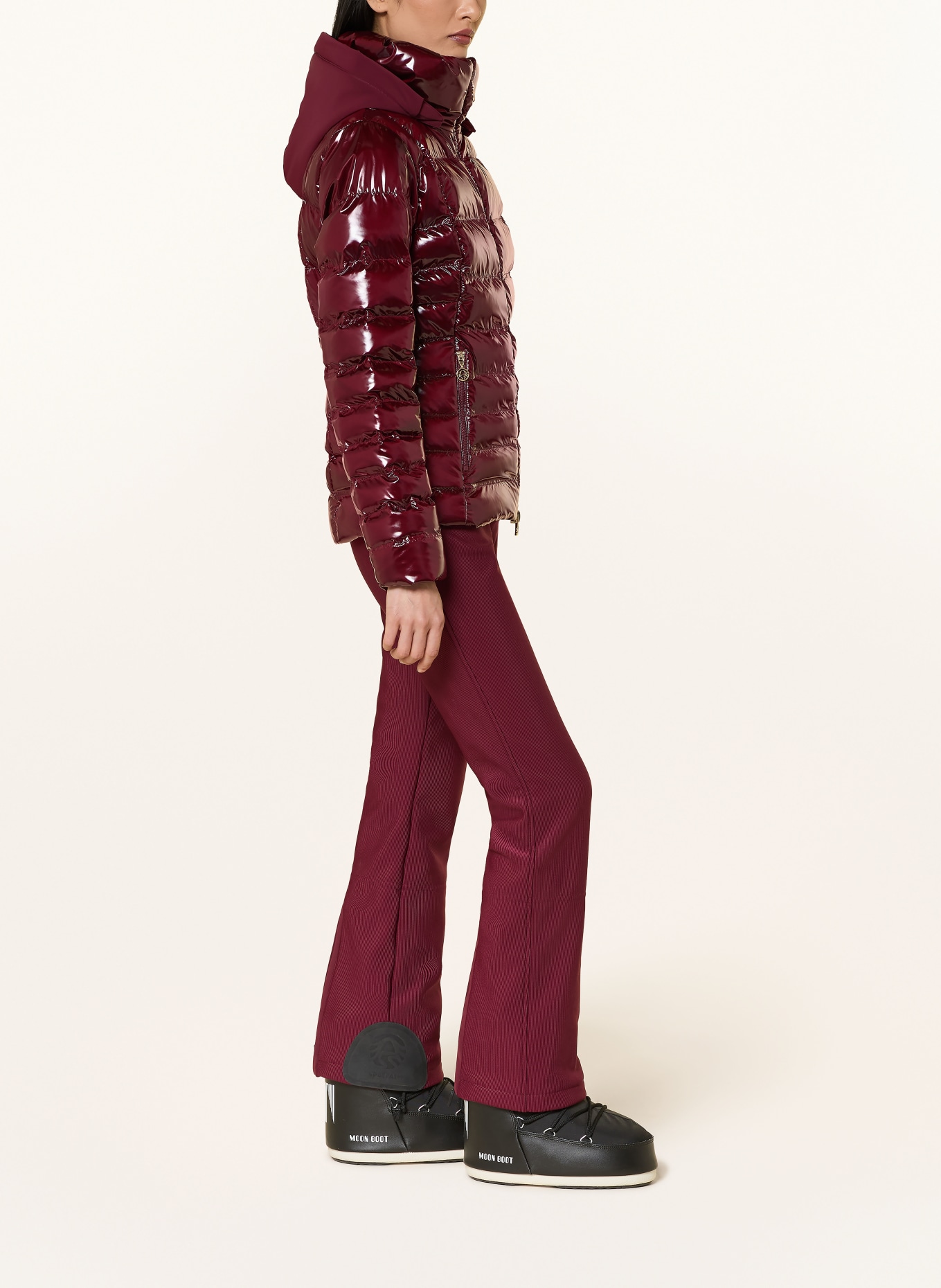 SPORTALM Down ski jacket: DARK RED