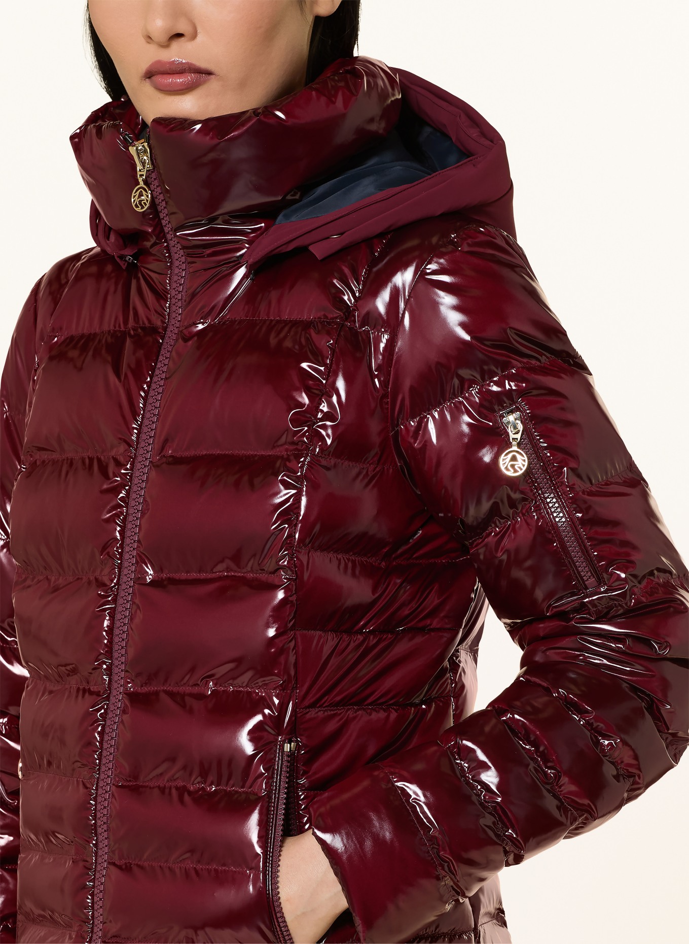 SPORTALM Down ski jacket: DARK RED