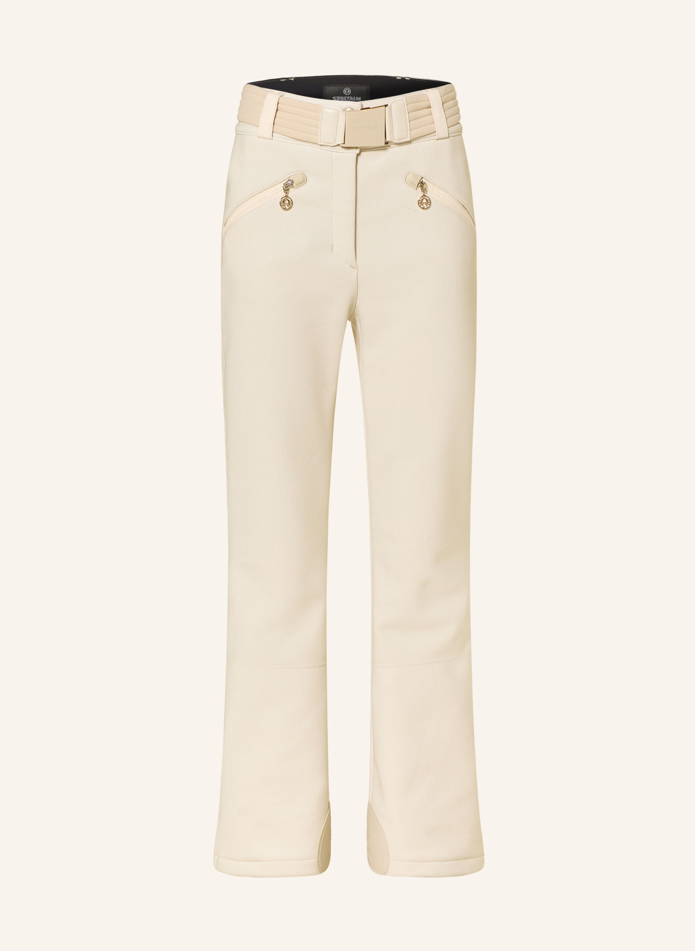 SPORTALM Softshell-skibroek: CRÈME