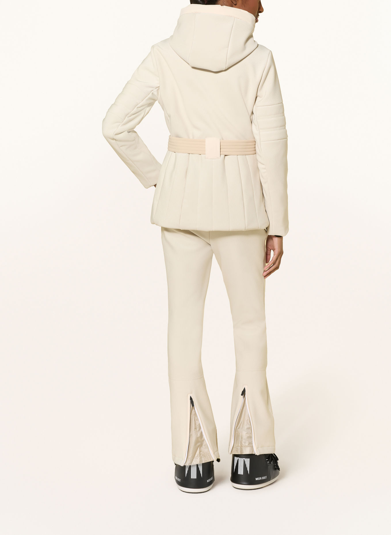 SPORTALM Softshell-skibroek: CRÈME