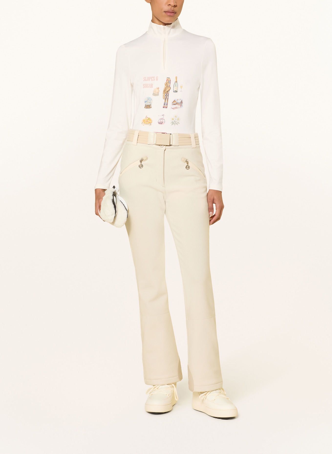 SPORTALM Midlayer: WHITE