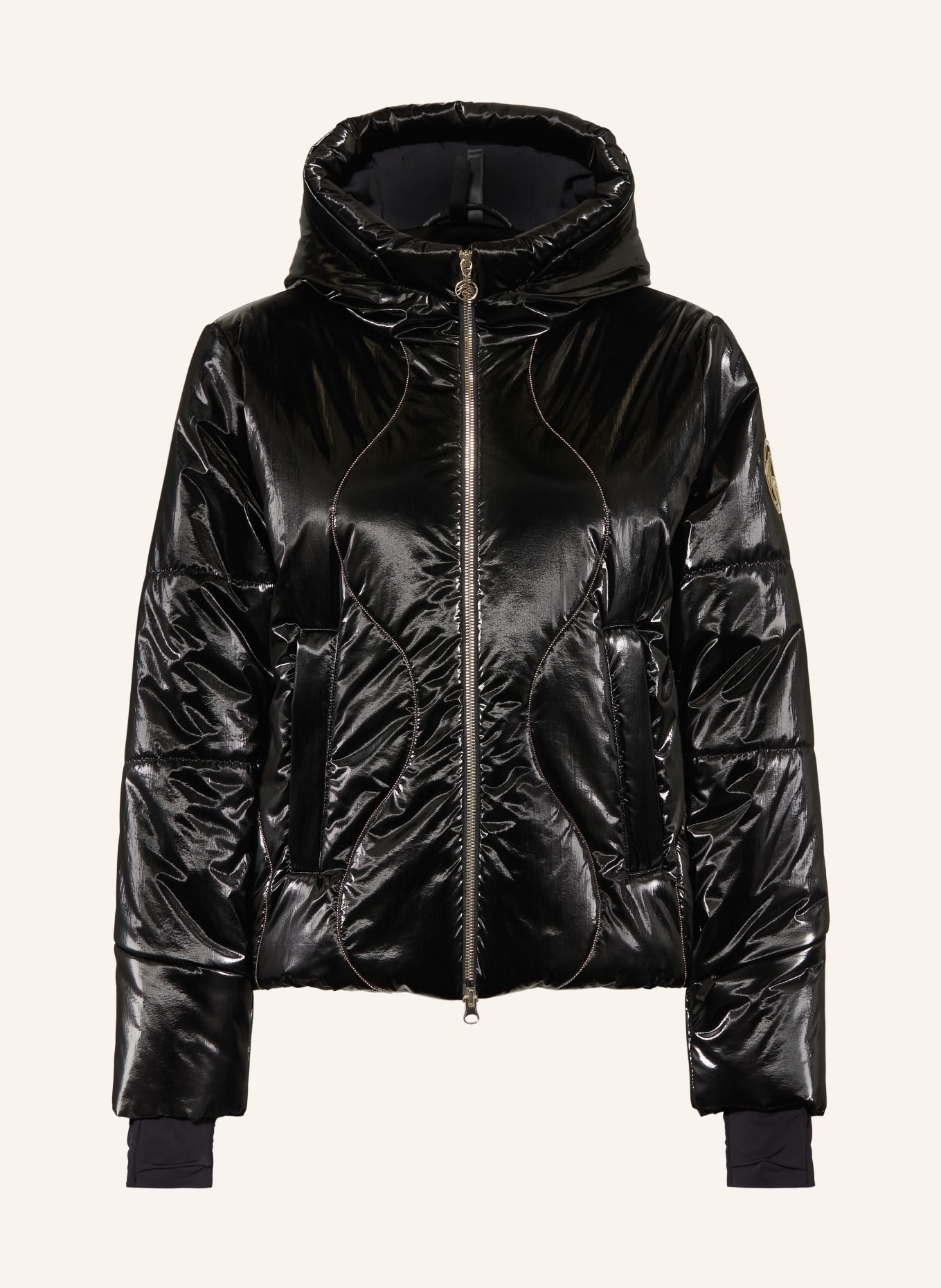 SPORTALM Ski jacket with rhinestones: BLACK
