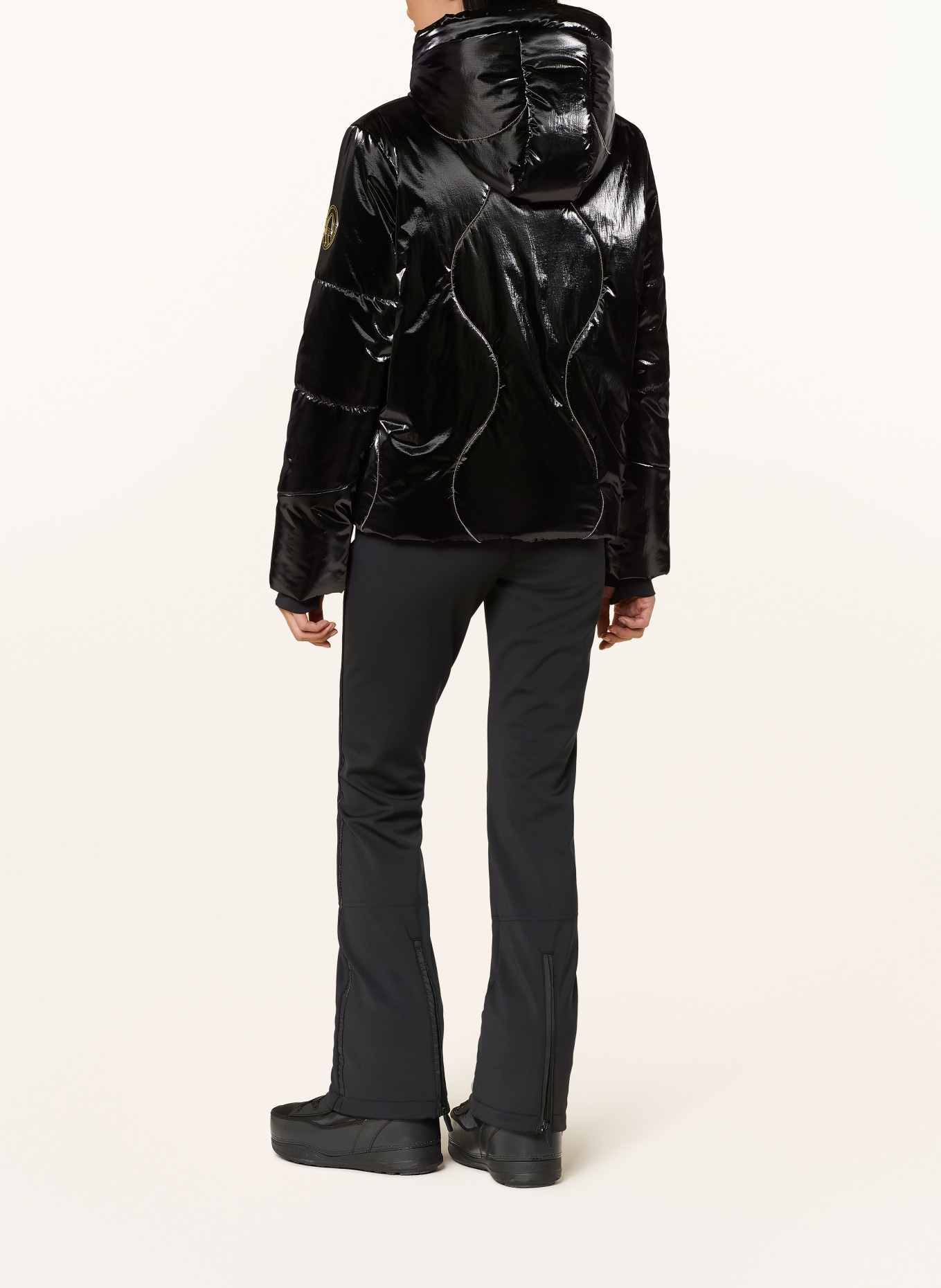 SPORTALM Ski jacket with rhinestones: BLACK