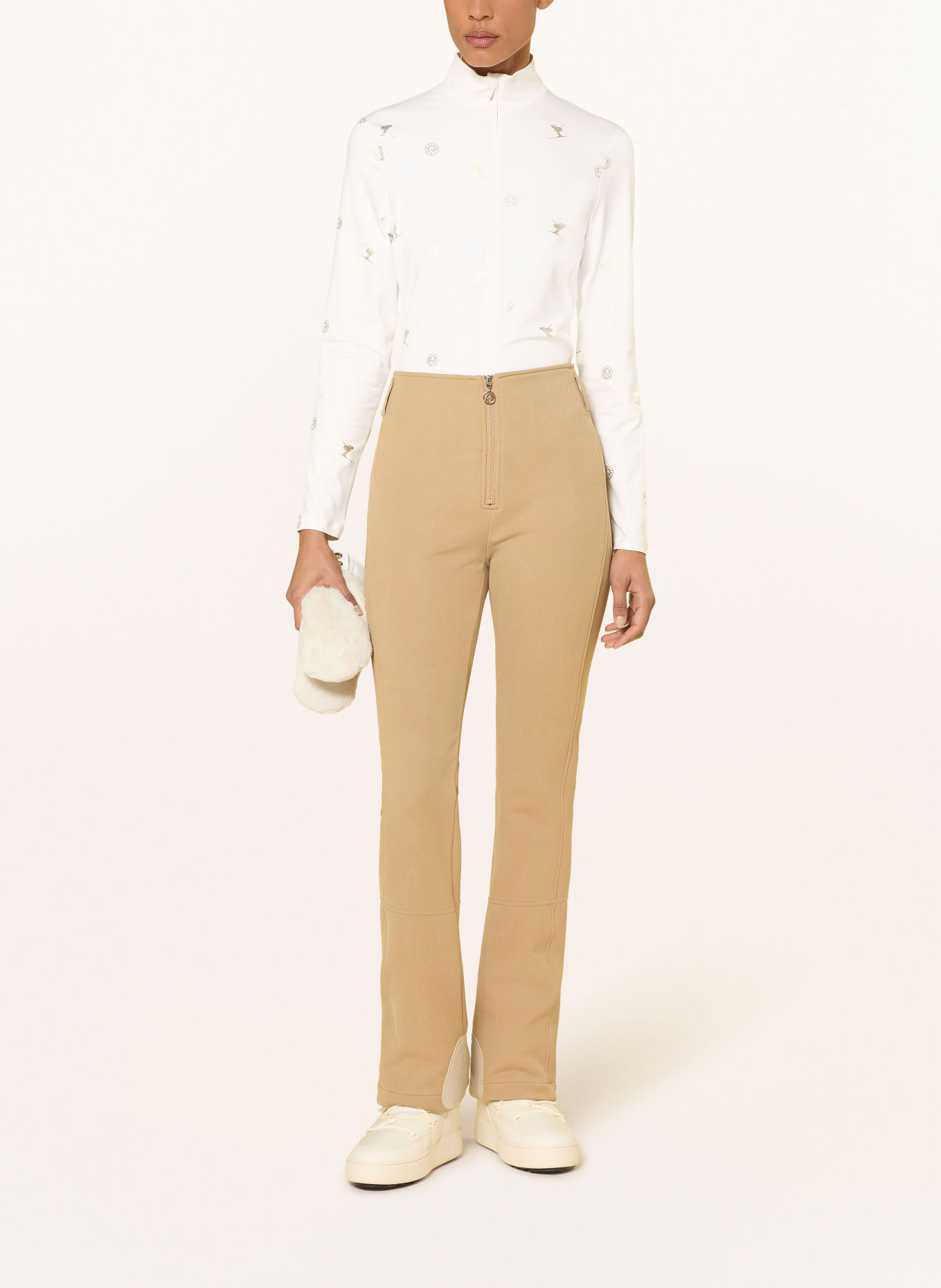 SPORTALM Midlayer: WEISS / GOLD