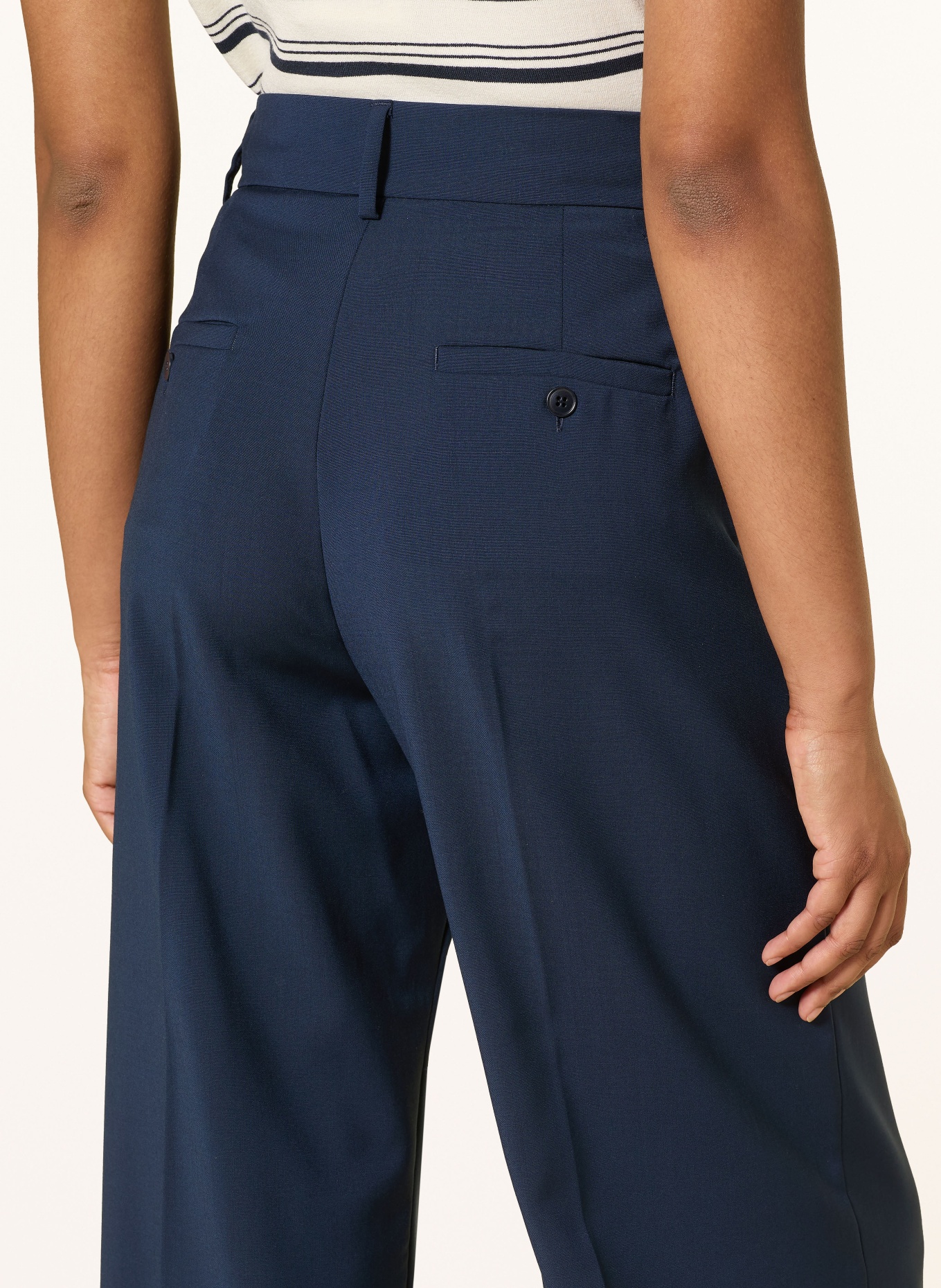 WEEKEND Max Mara Marlenehose VISIVO: DUNKELBLAU