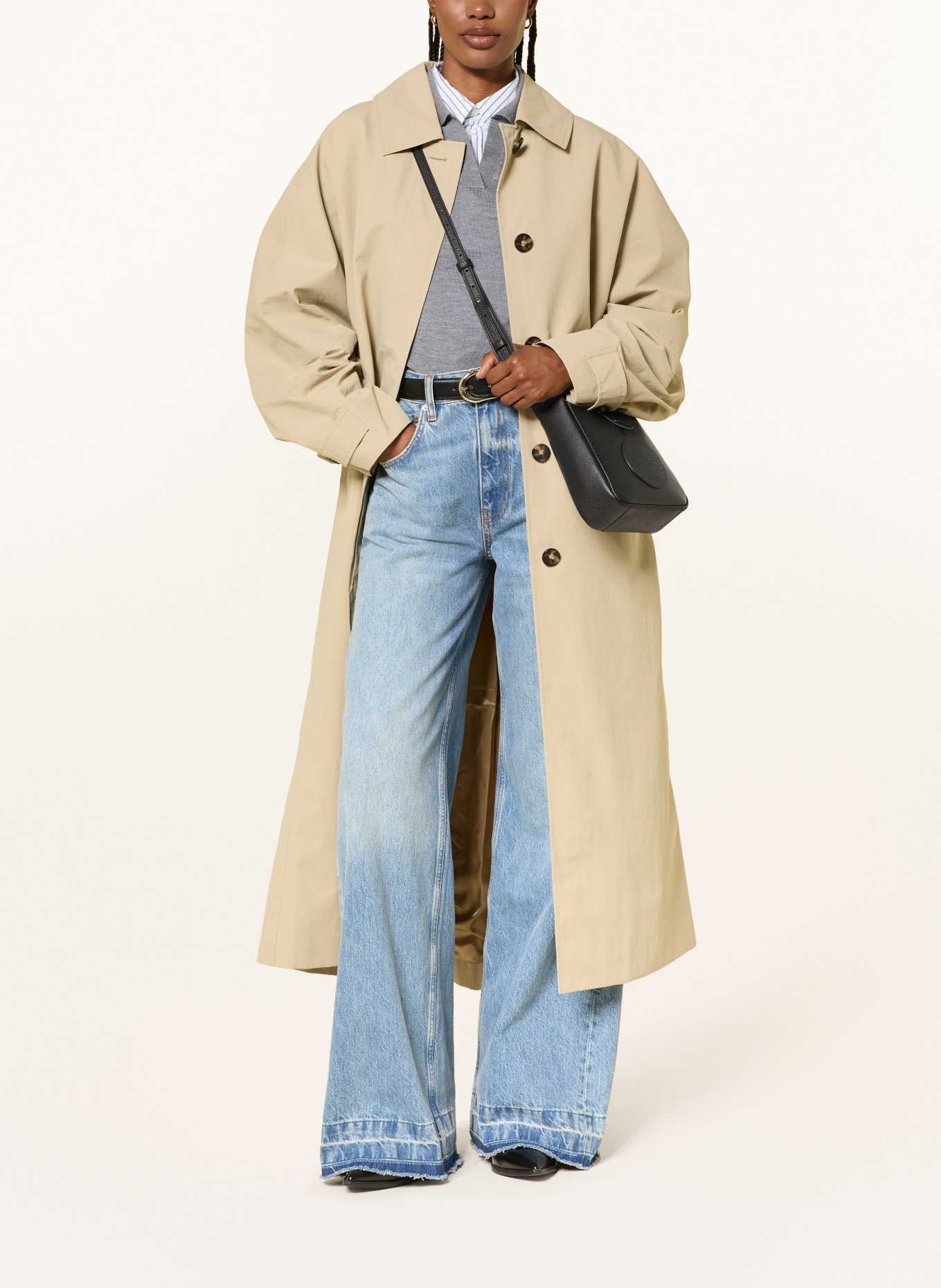 TORY BURCH Axelväska MILLER SWING: SVART