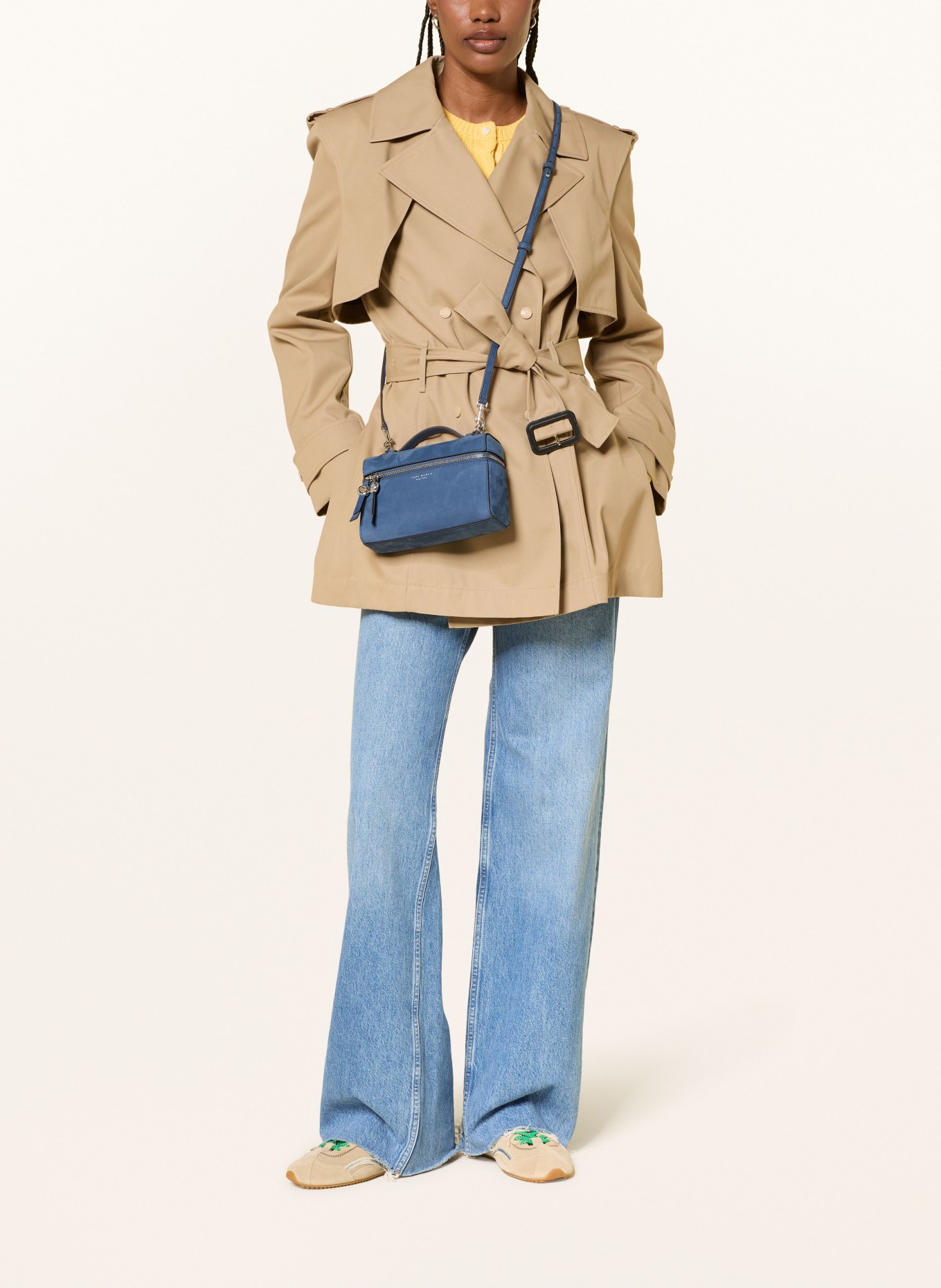 TORY BURCH Umhängetasche ROMY: BLAU