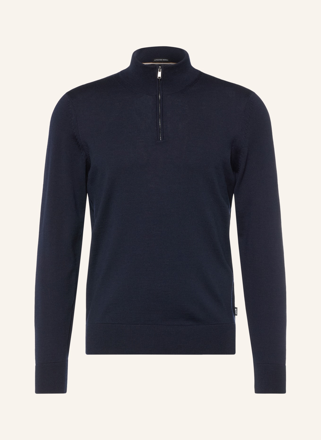 BOSS EBENJI Sweater: DARK BLUE