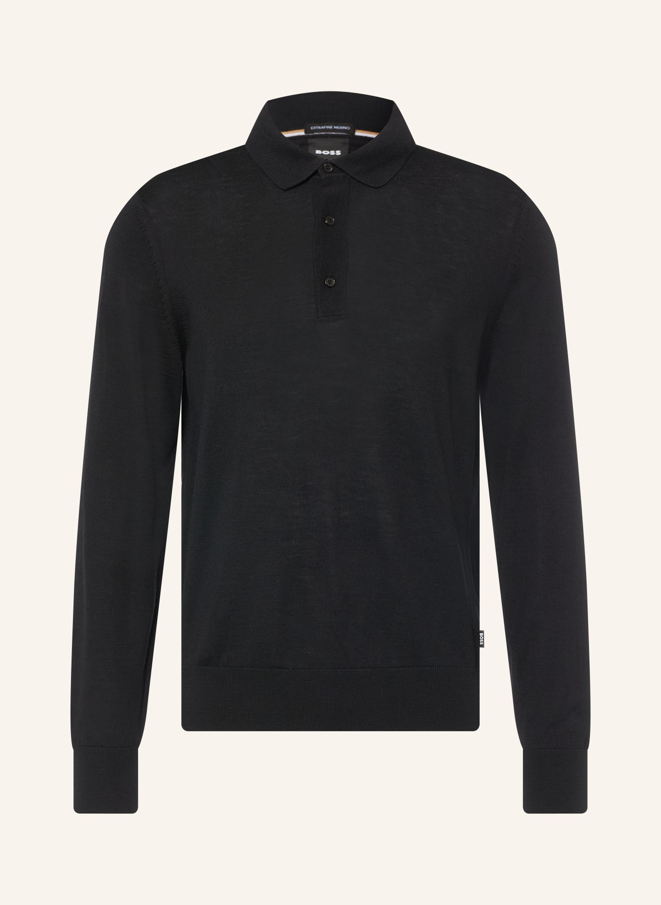 BOSS LANCIONE Sweater: BLACK