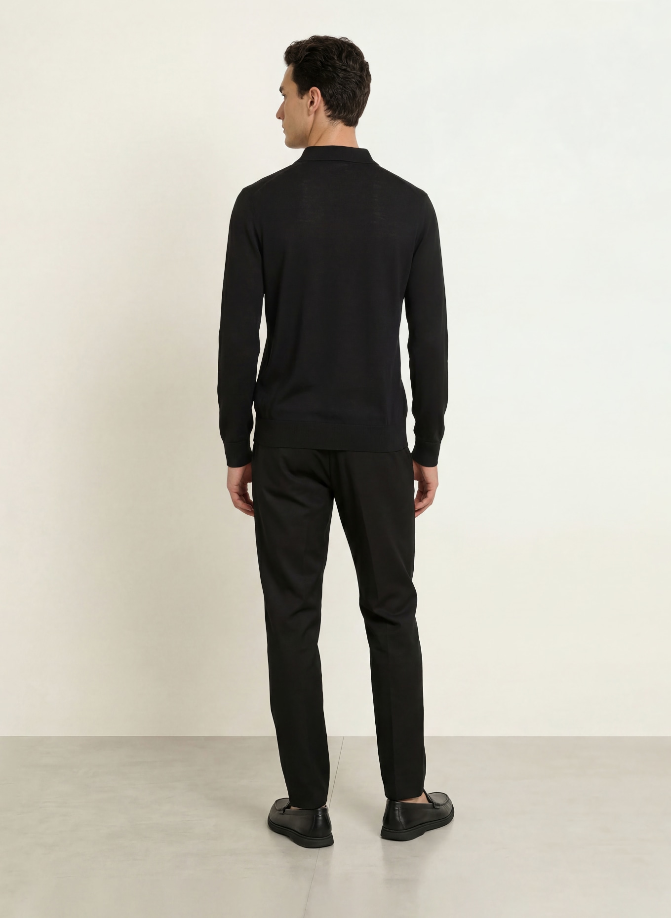 BOSS LANCIONE Sweater: BLACK