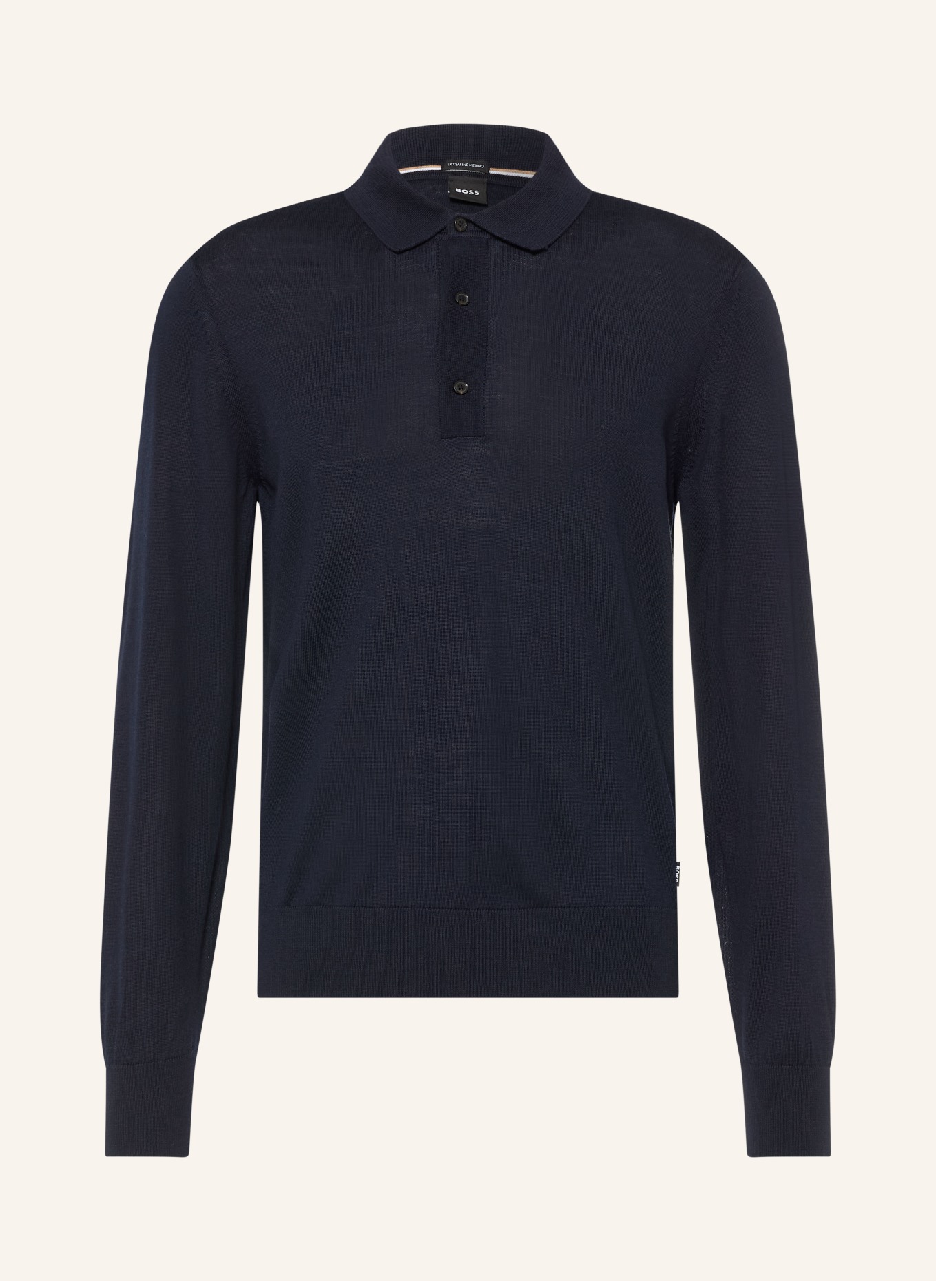 BOSS Pullover LANCIONE: DUNKELBLAU