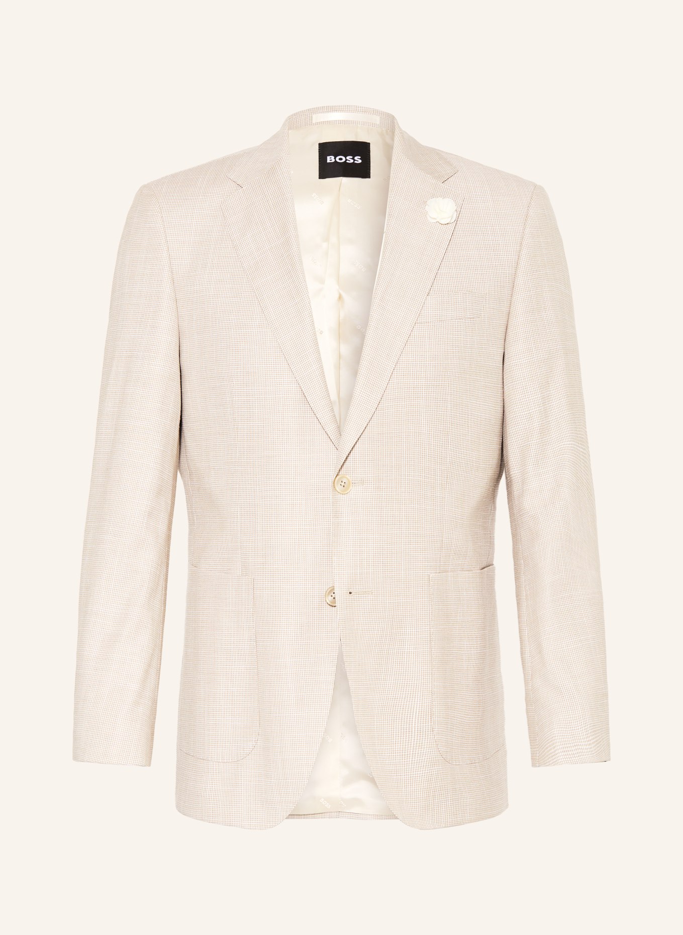 BOSS JANSON Extra Slim Fit Blazer: 260 MEDIUM BEIGE