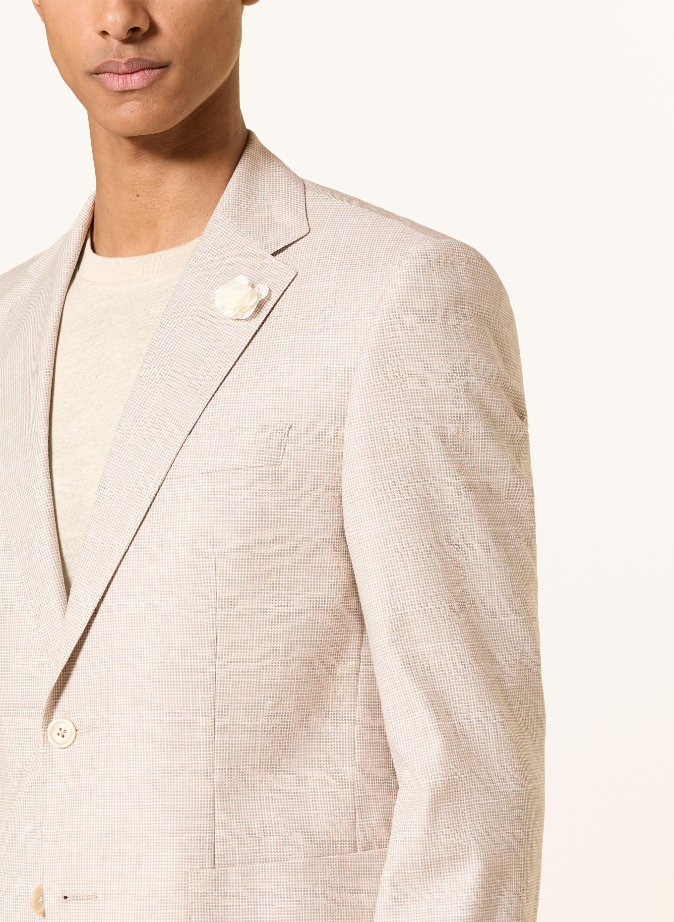 BOSS JANSON Extra Slim Fit Blazer: 260 MEDIUM BEIGE