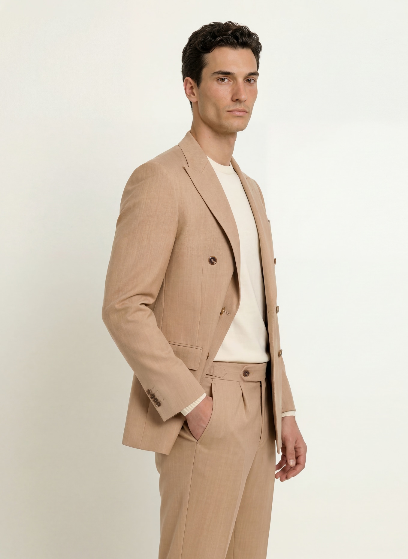 BOSS Pakjas HUGE Slim Fit: 260 MEDIUM BEIGE