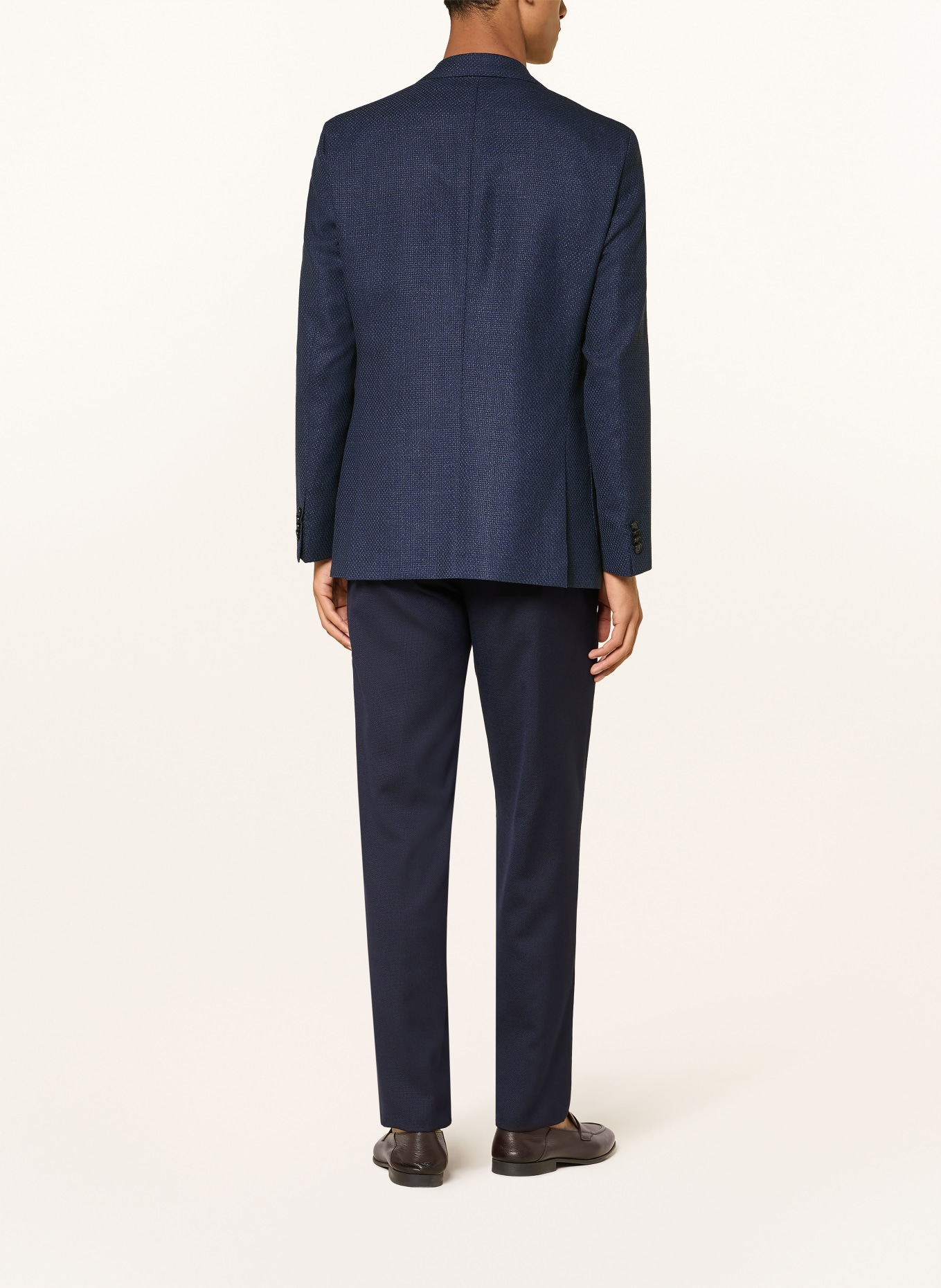 BOSS Colbert HUTSON Extra Slim Fit: DONKERBLAUW