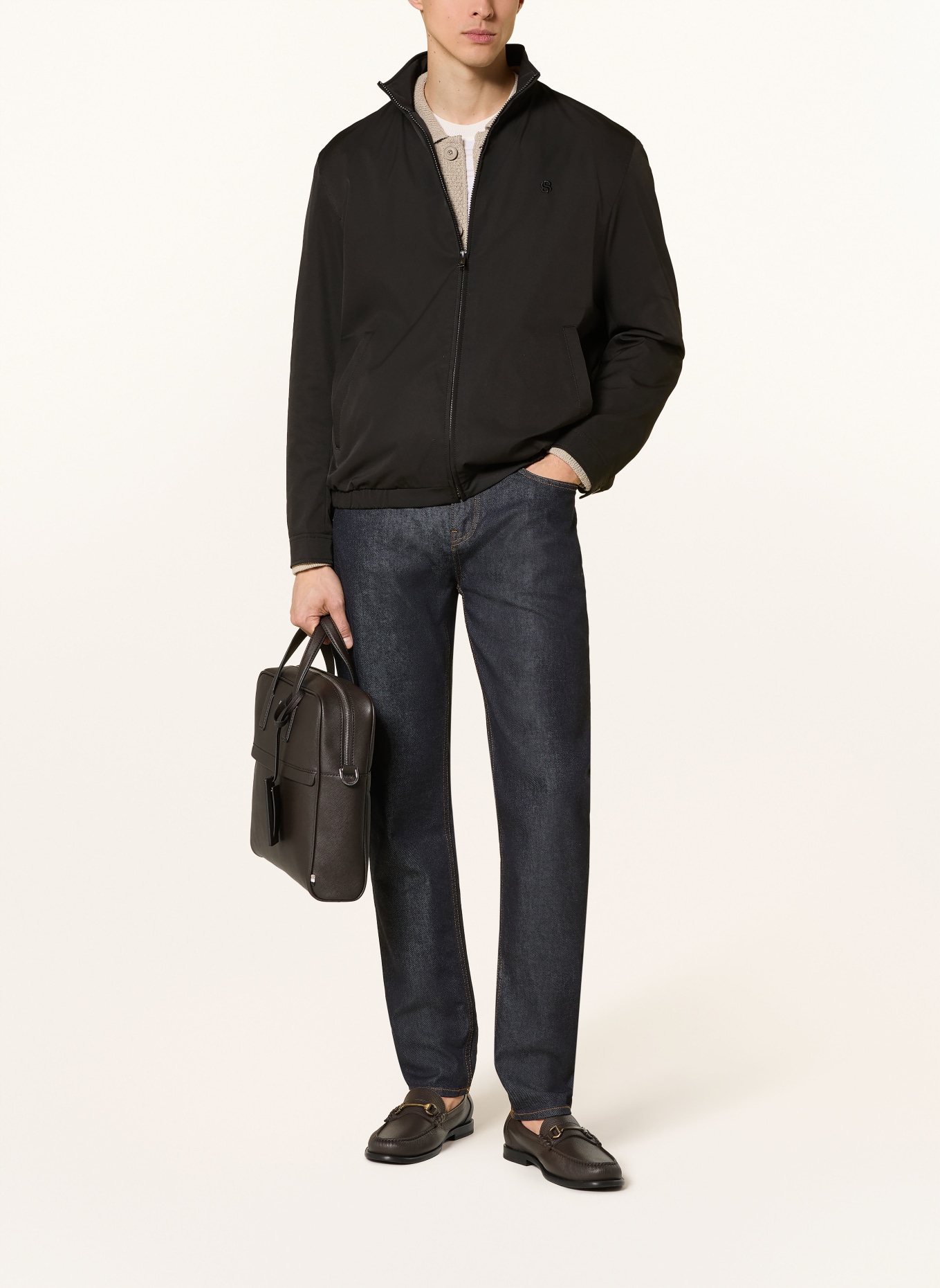 BOSS Blouson CARVO: SORT