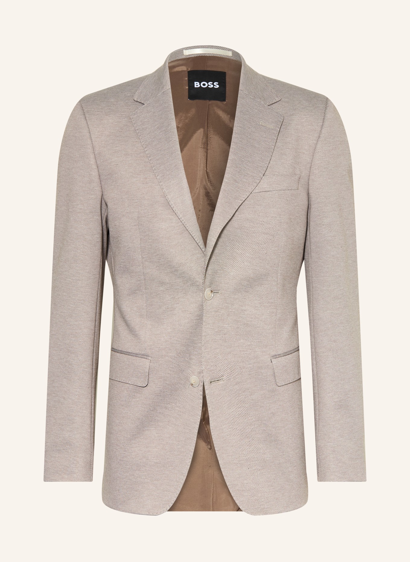 BOSS Marynarka do garnituru HUGE Slim Fit: 271 LIGHT BEIGE