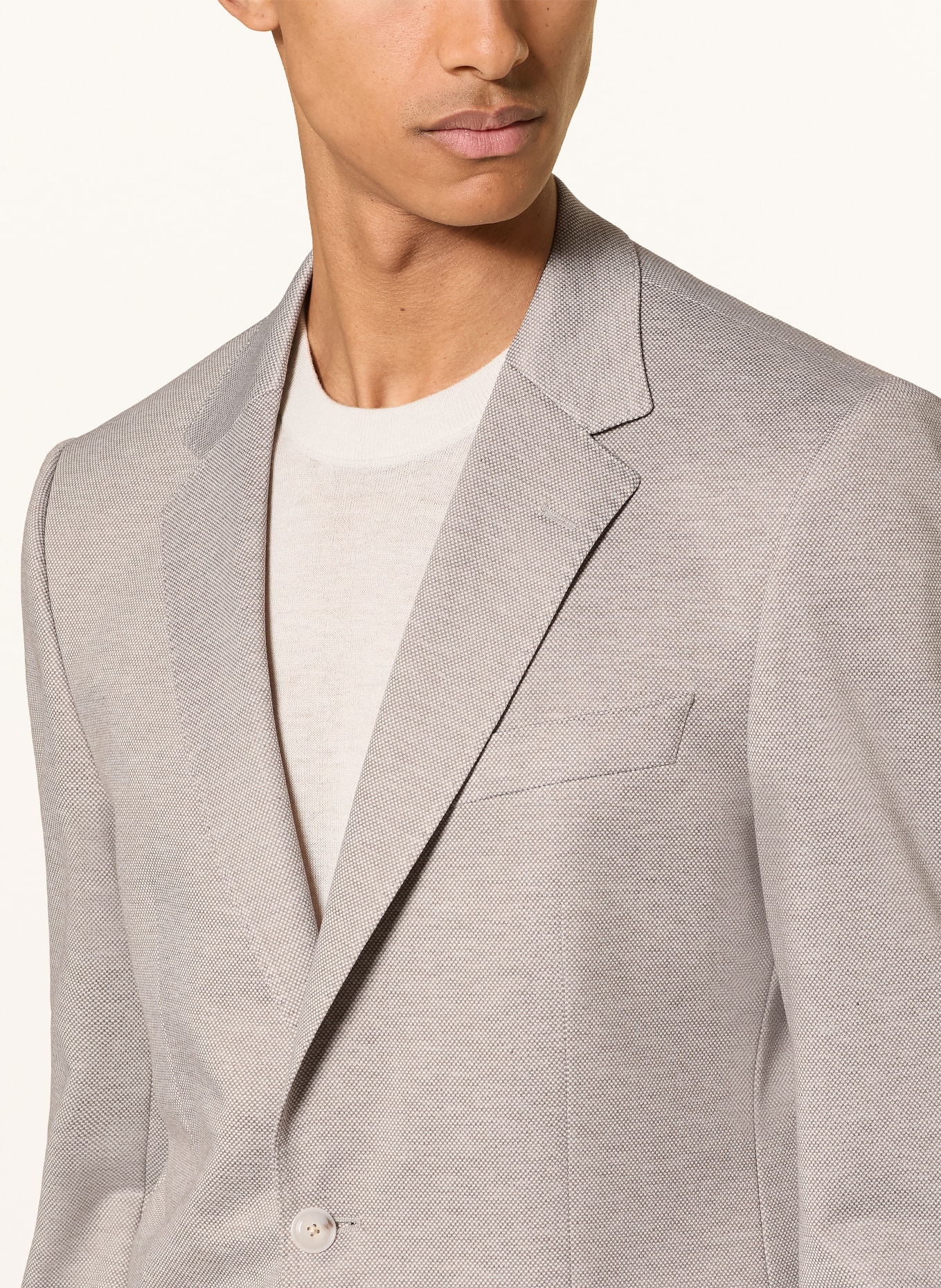 BOSS Marynarka do garnituru HUGE Slim Fit: 271 LIGHT BEIGE