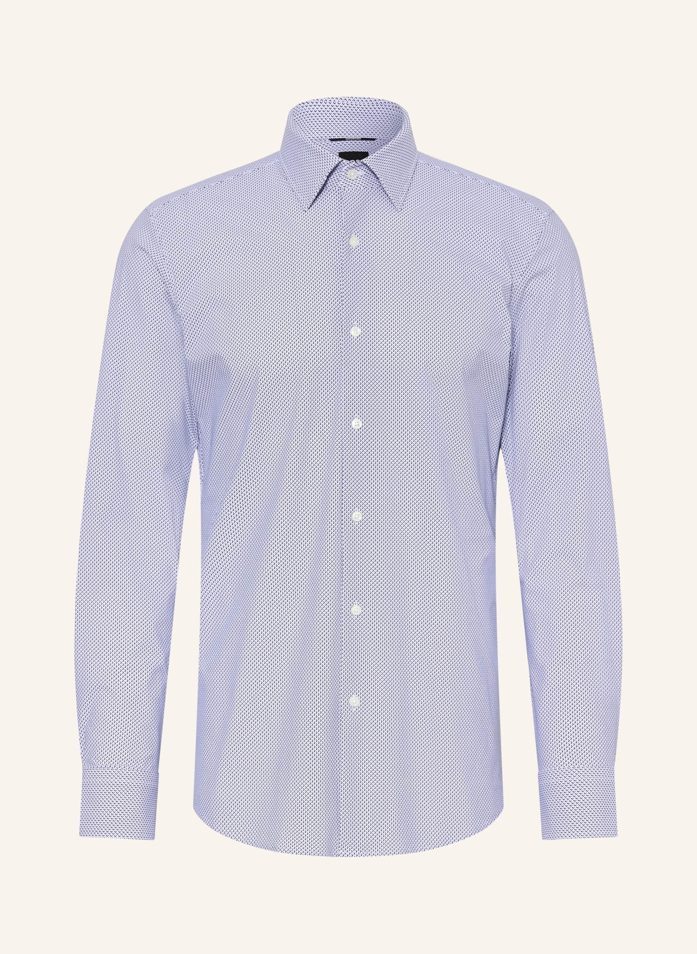 BOSS Koszula HANK Slim Fit: JASNONIEBIESKI / BIAŁY / CZARNY