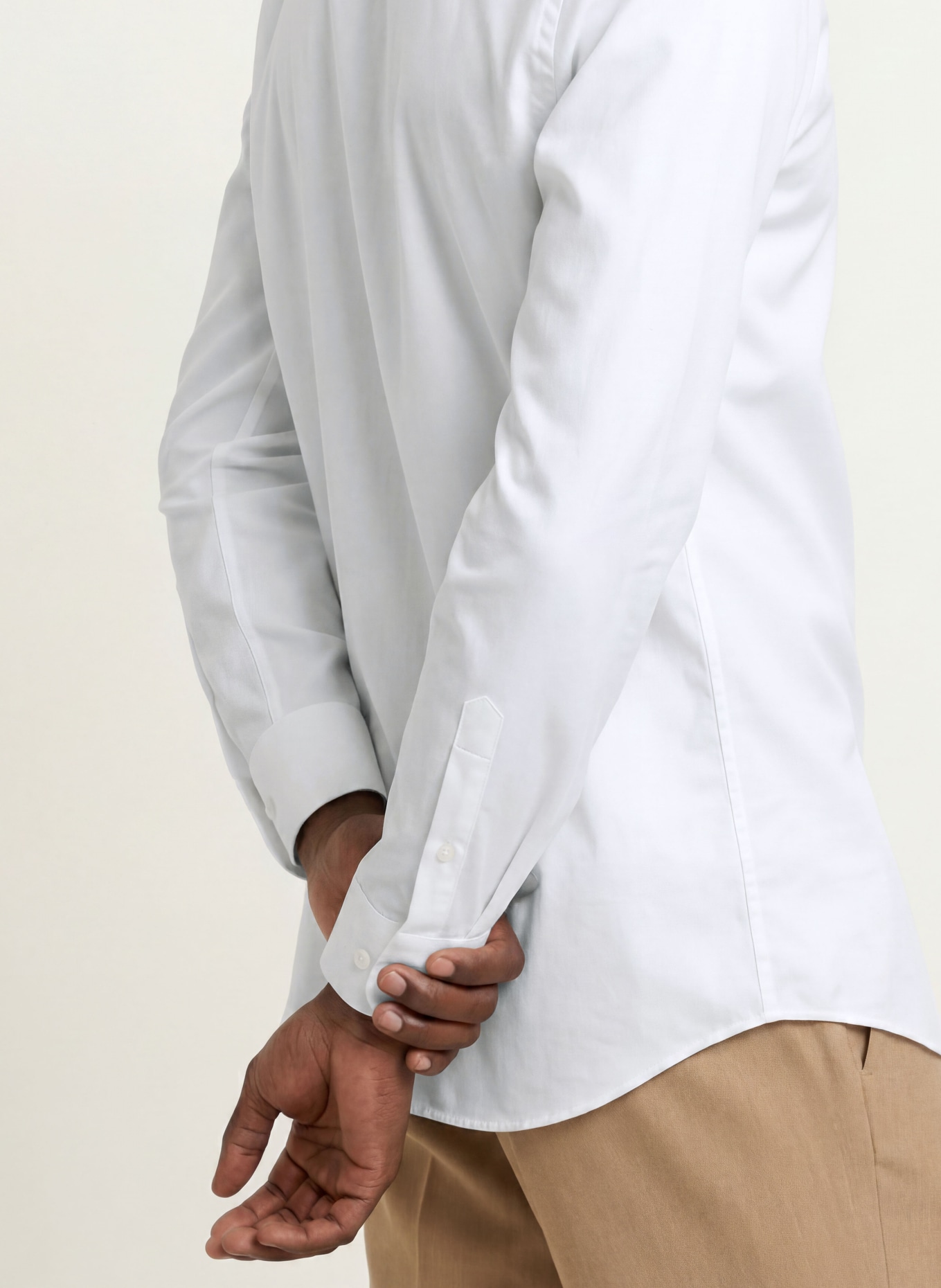 BOSS JOE Regular Fit Shirt: WHITE