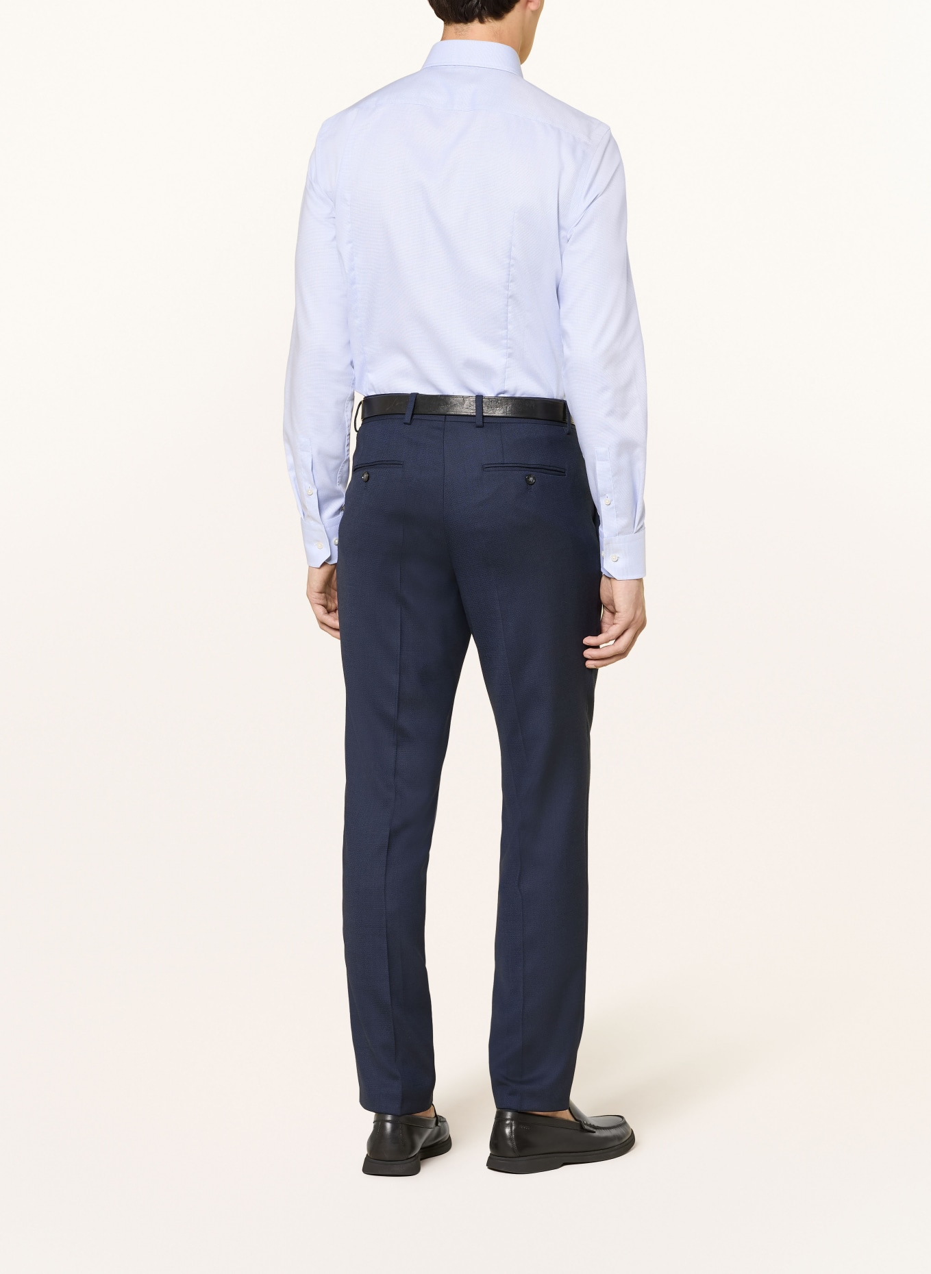 BOSS Hemd HANK Slim Fit: HELLBLAU / BLAU