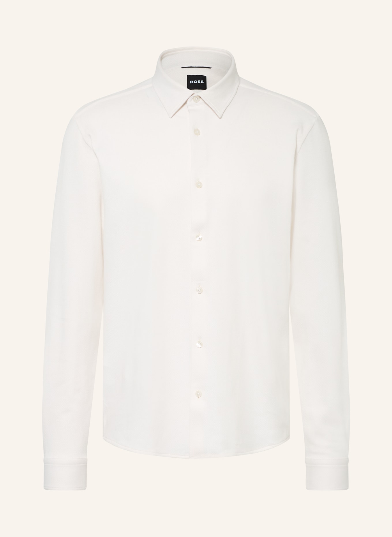 BOSS Hemd LIAM Regular Fit: WEISS