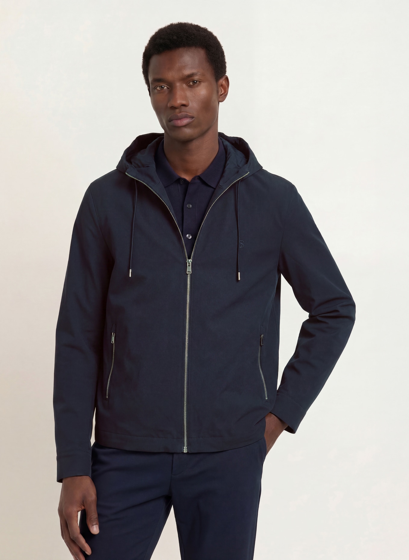 BOSS Veste CRUZ: BLEU FONCÉ